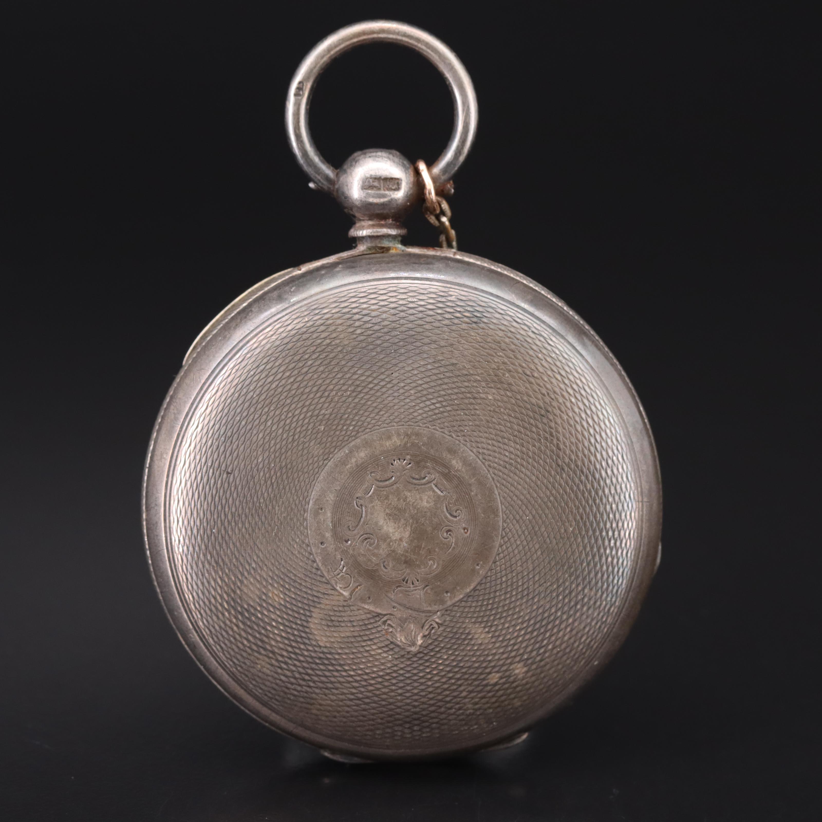 Vintage British Sterling Pocket Watch