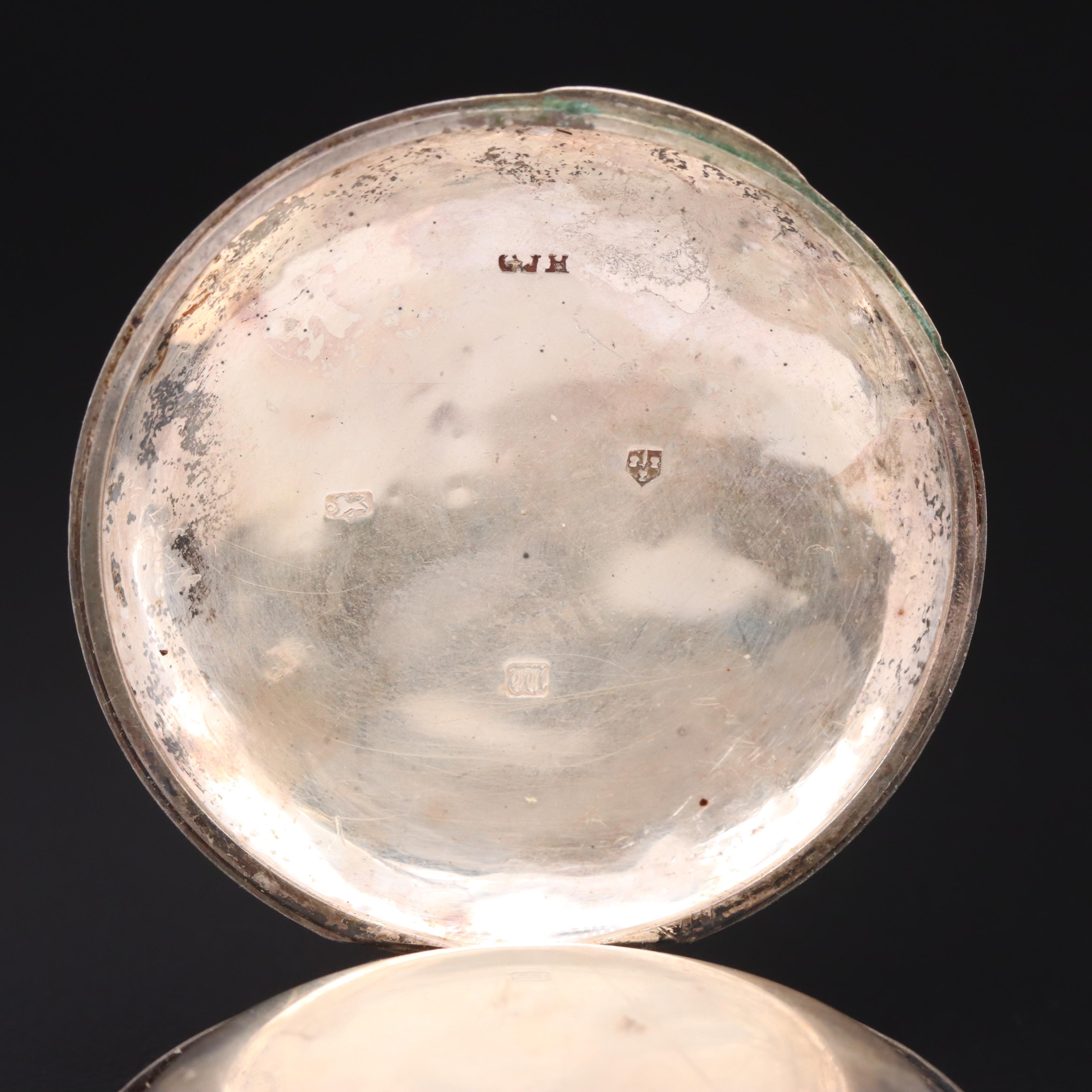 Vintage British Sterling Pocket Watch