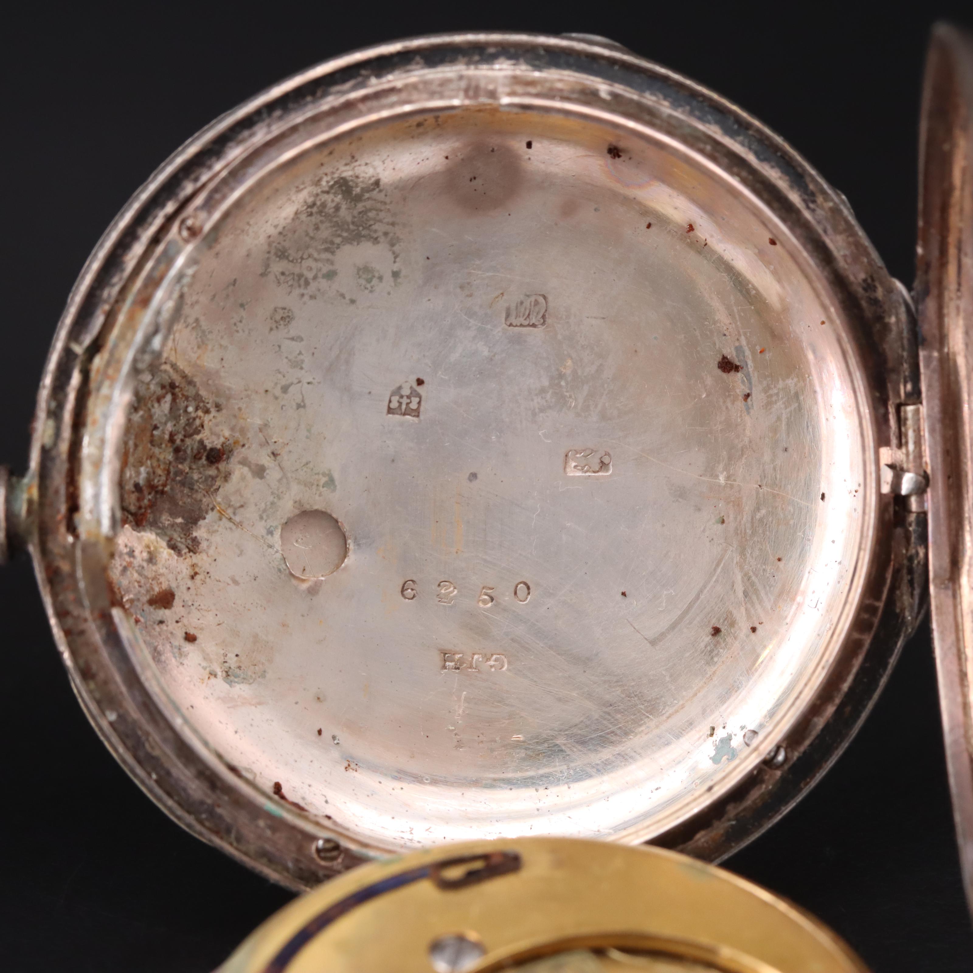 Vintage British Sterling Pocket Watch