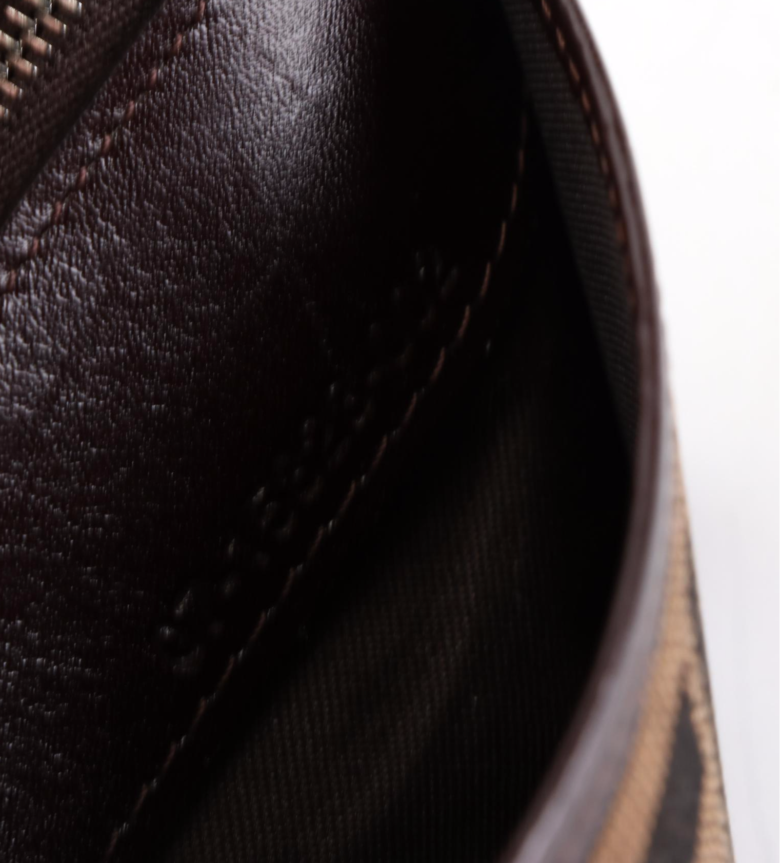 Fendi Zucca Canvas and Leather Wallet