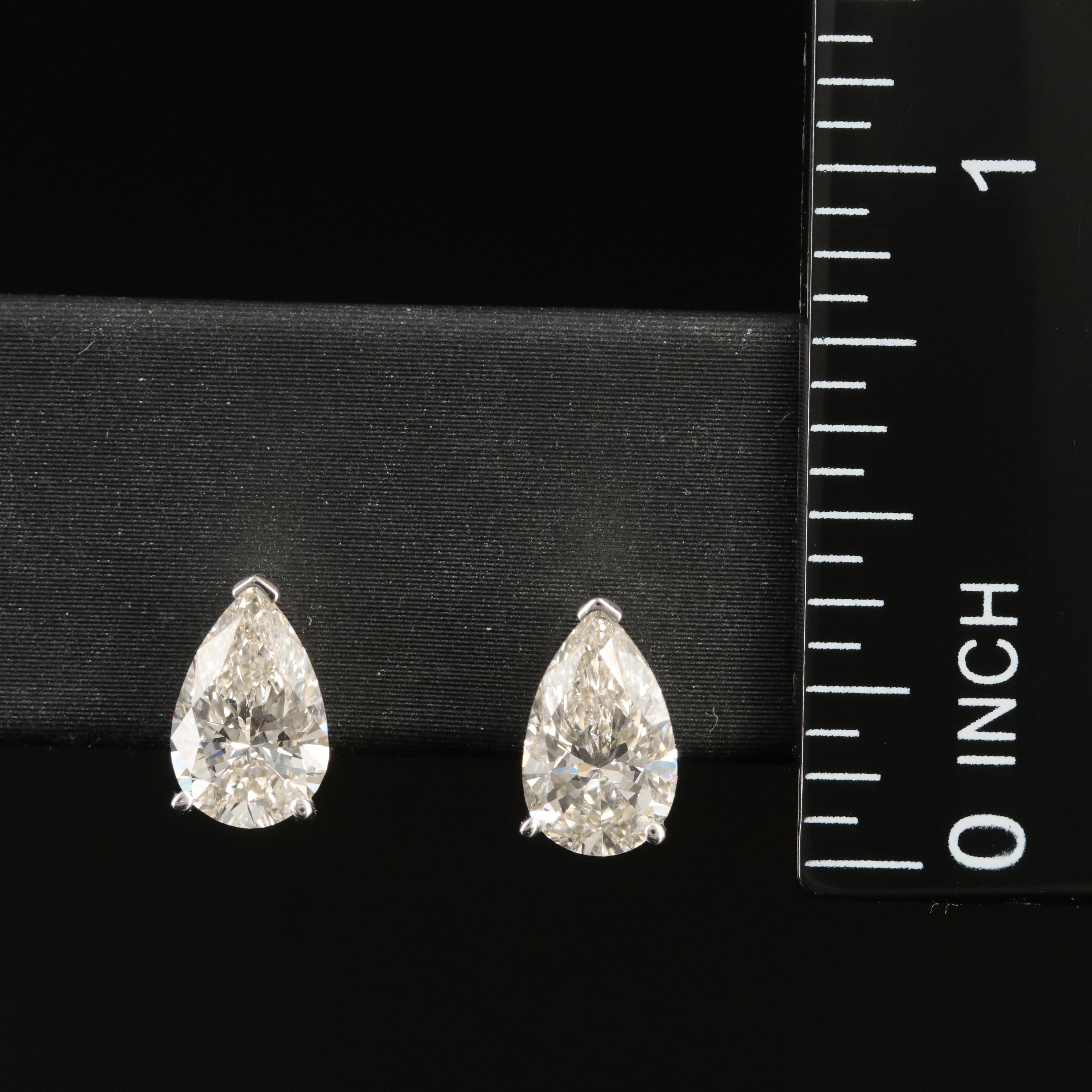 14K 2.20 CTW Lab Grown Diamond Stud Earrings