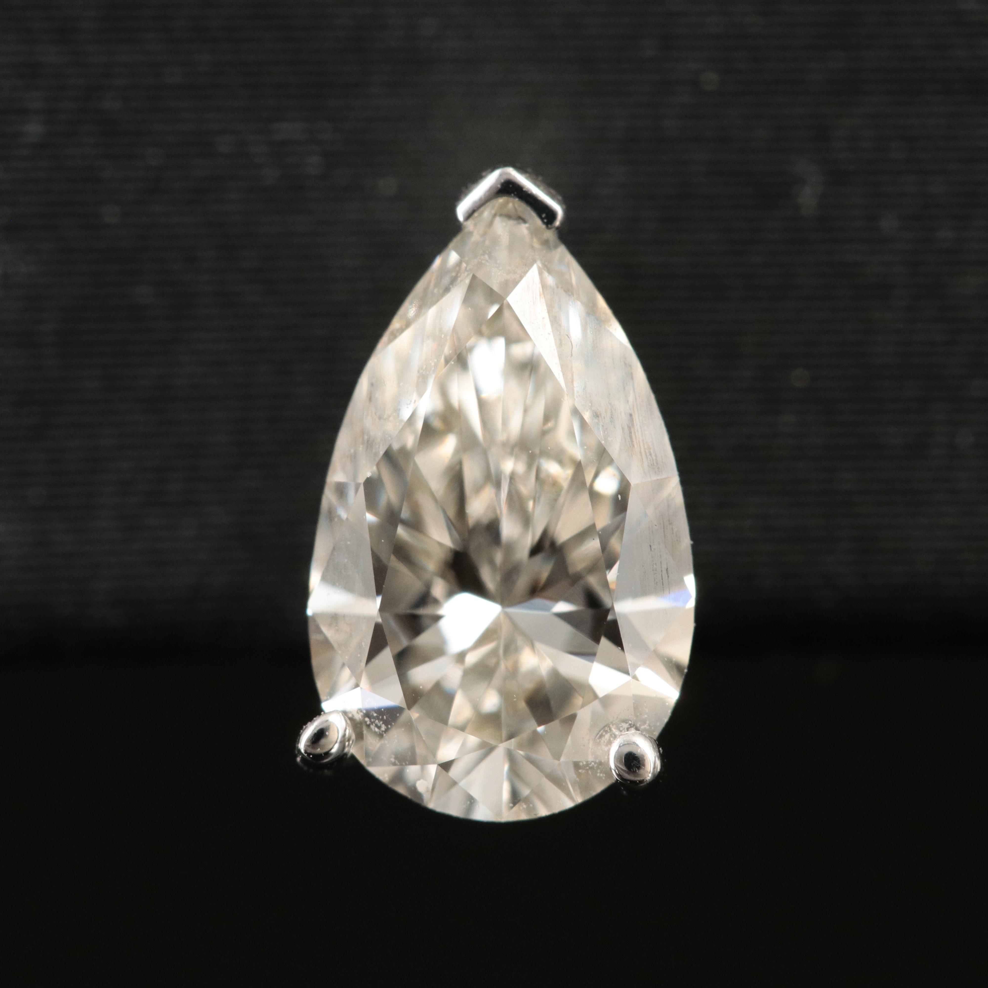 14K 2.20 CTW Lab Grown Diamond Stud Earrings