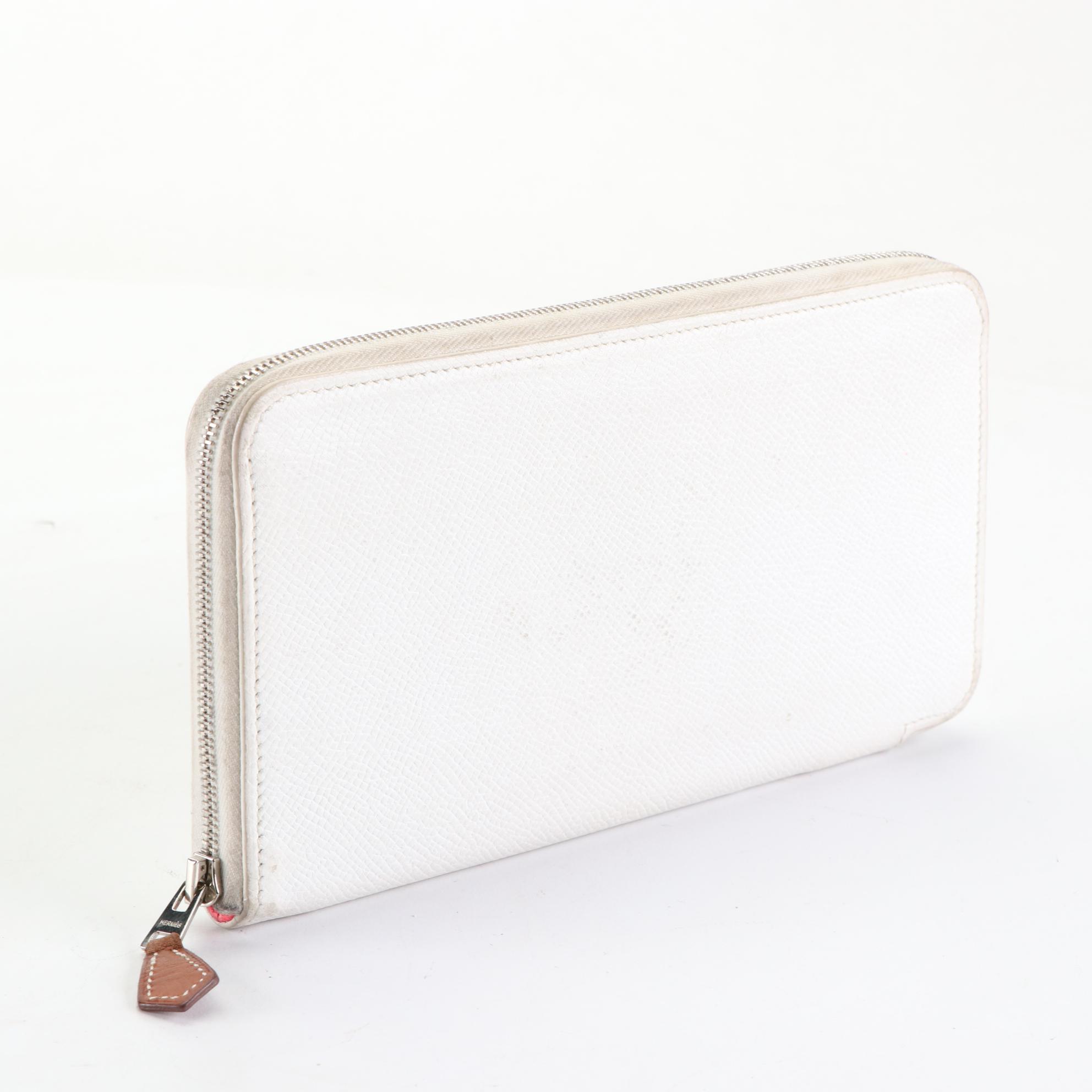 Hermès Azap Leather Zip-Around Wallet