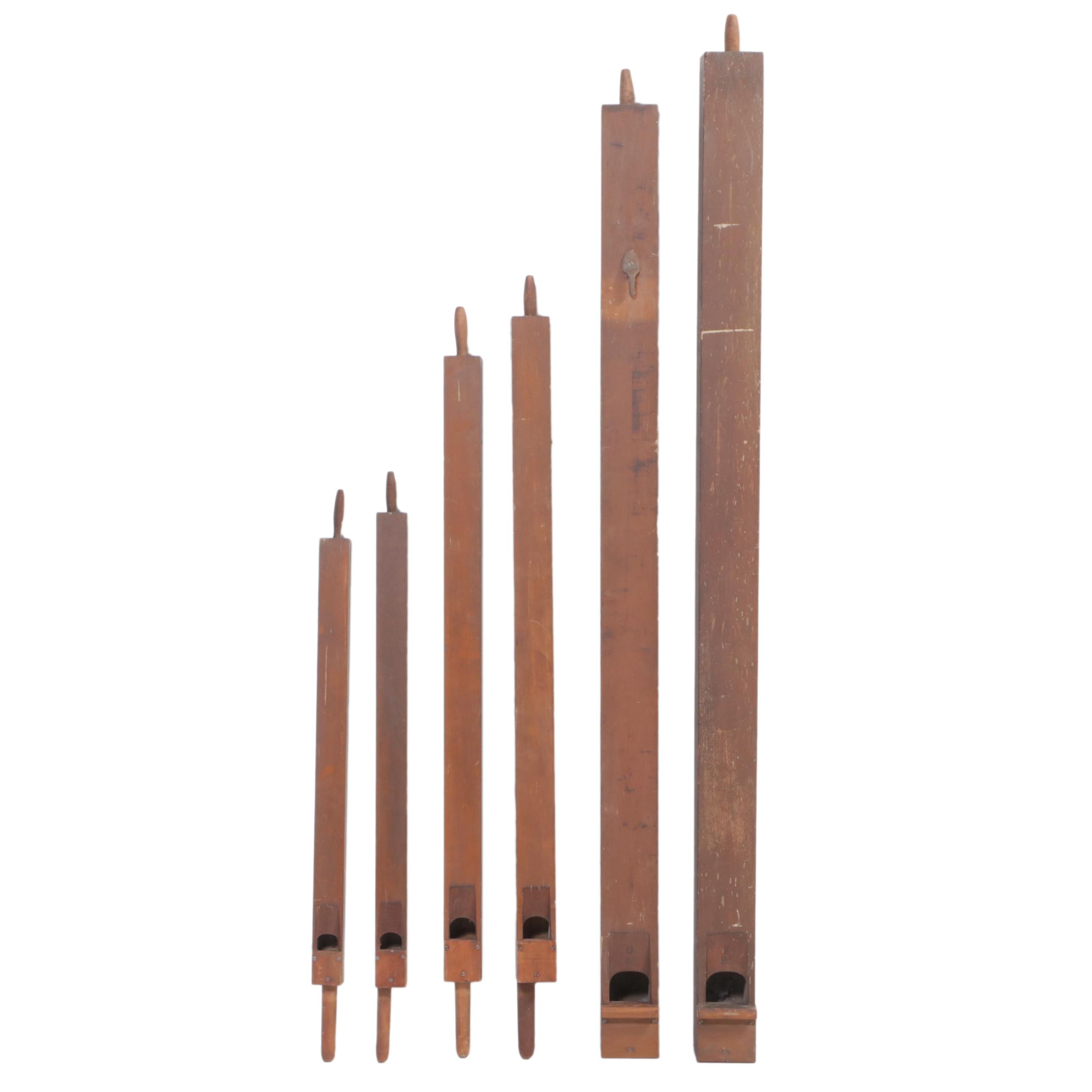 Wooden Flue Organ Pipes