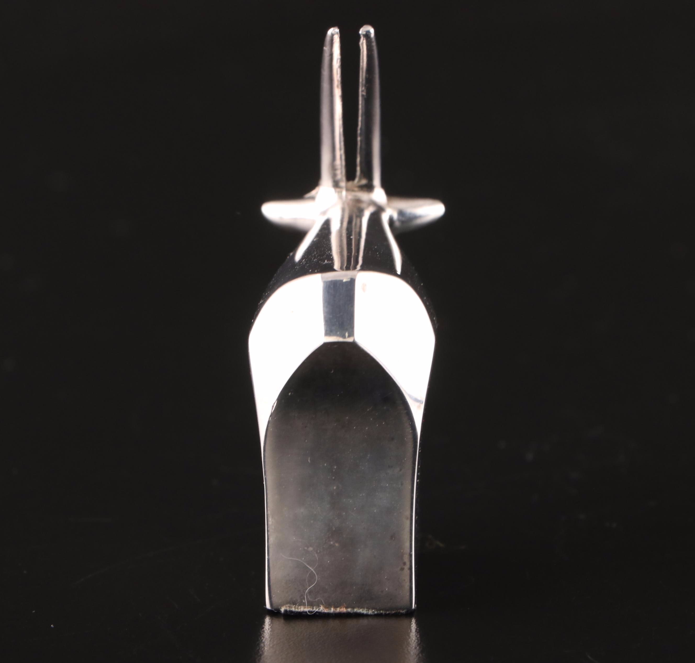 Dansk Silver Plate Miniature Animal Paperweights