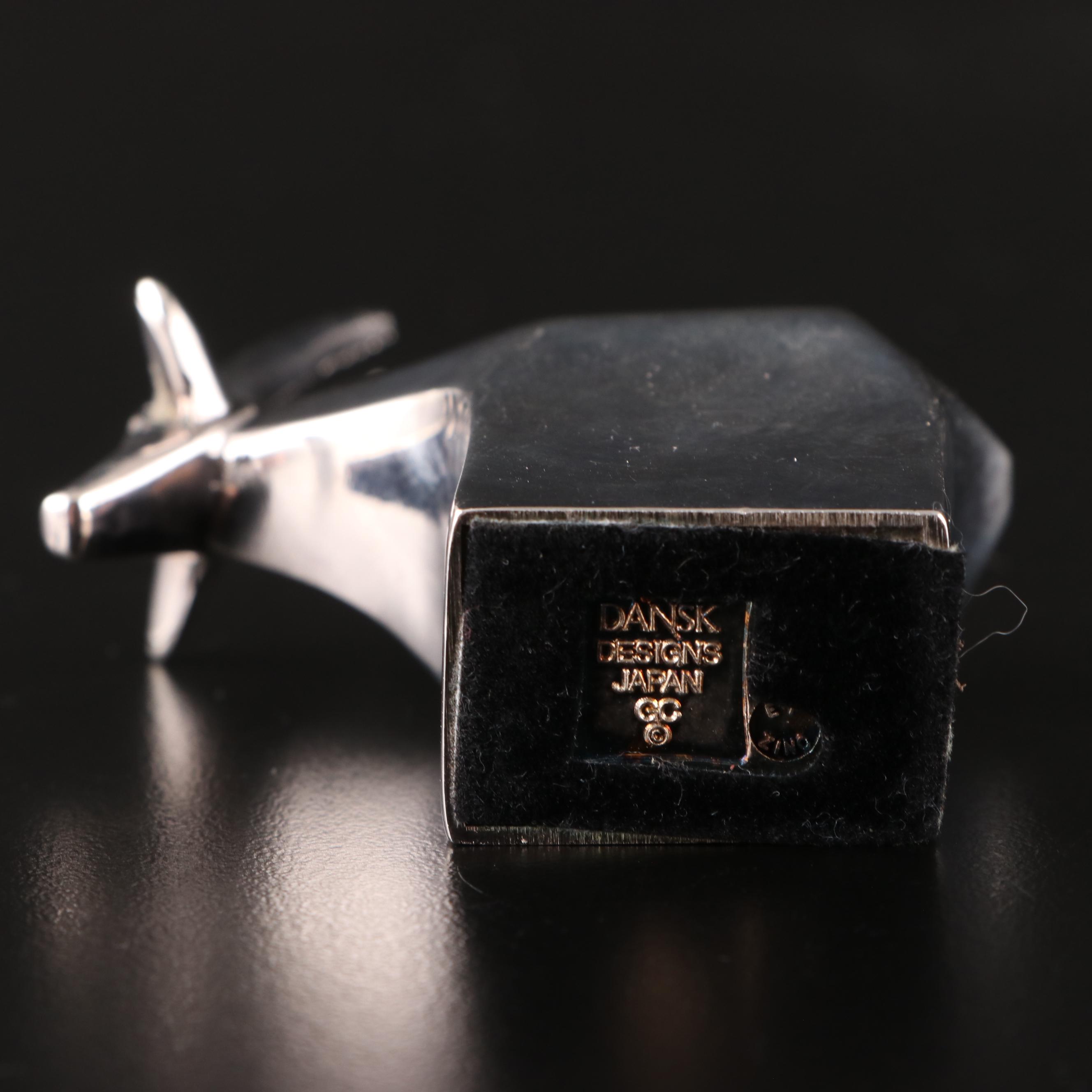 Dansk Silver Plate Miniature Animal Paperweights