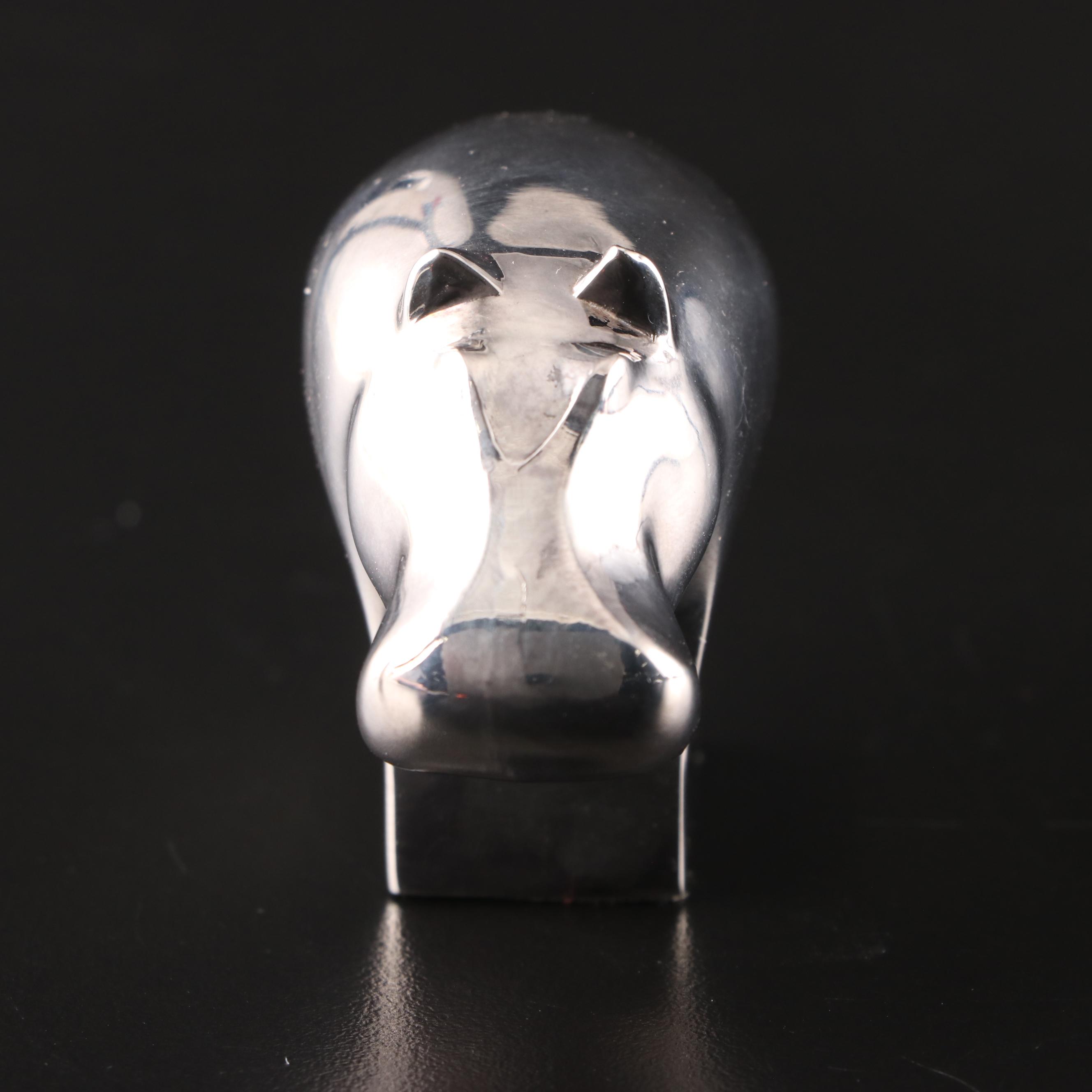 Dansk Silver Plate Miniature Animal Paperweights