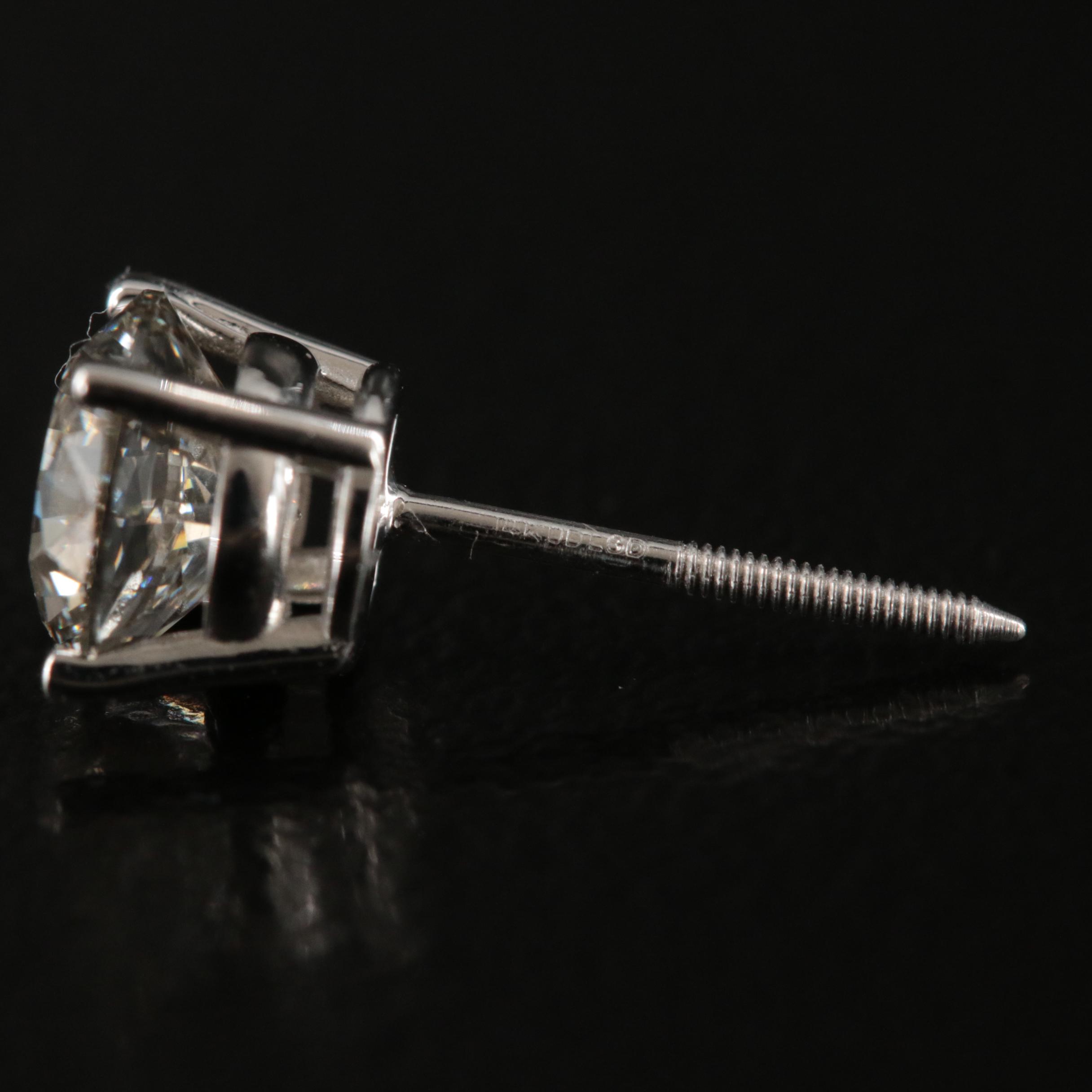 14K 1.50 CTW Lab Grown Diamond Stud Earrings