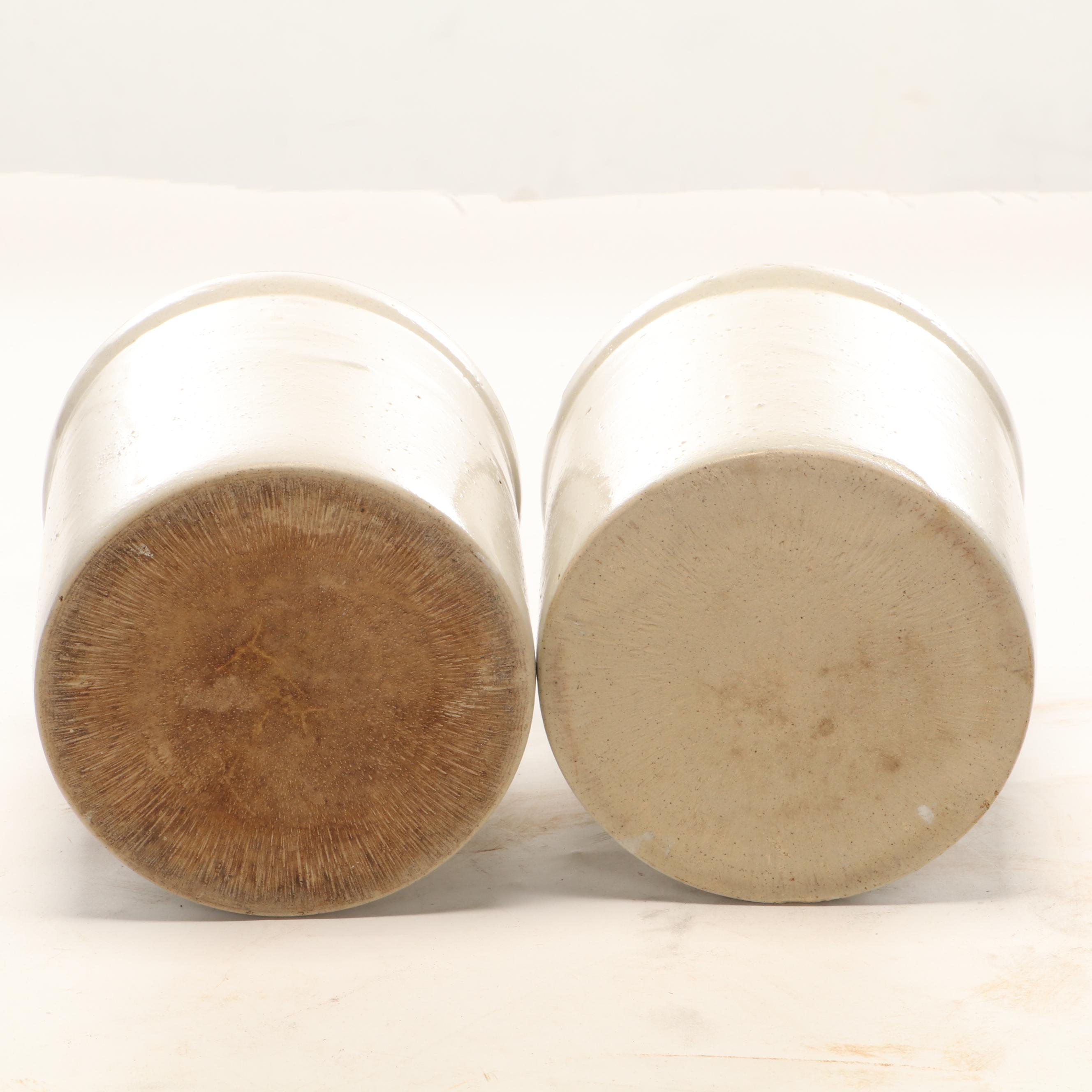 Salt Glazed Stoneware Jugs and Crocks