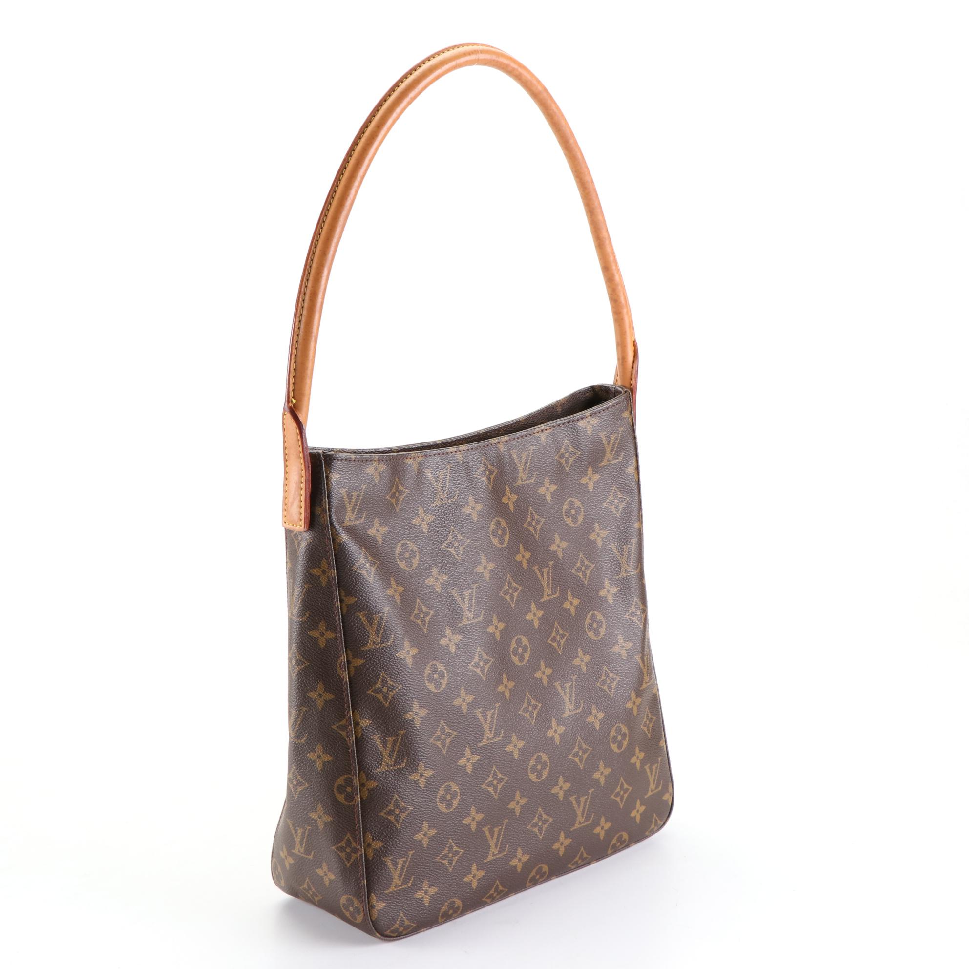 Louis Vuitton Looping GM Bag in Monogram Canvas and Vachetta Leather