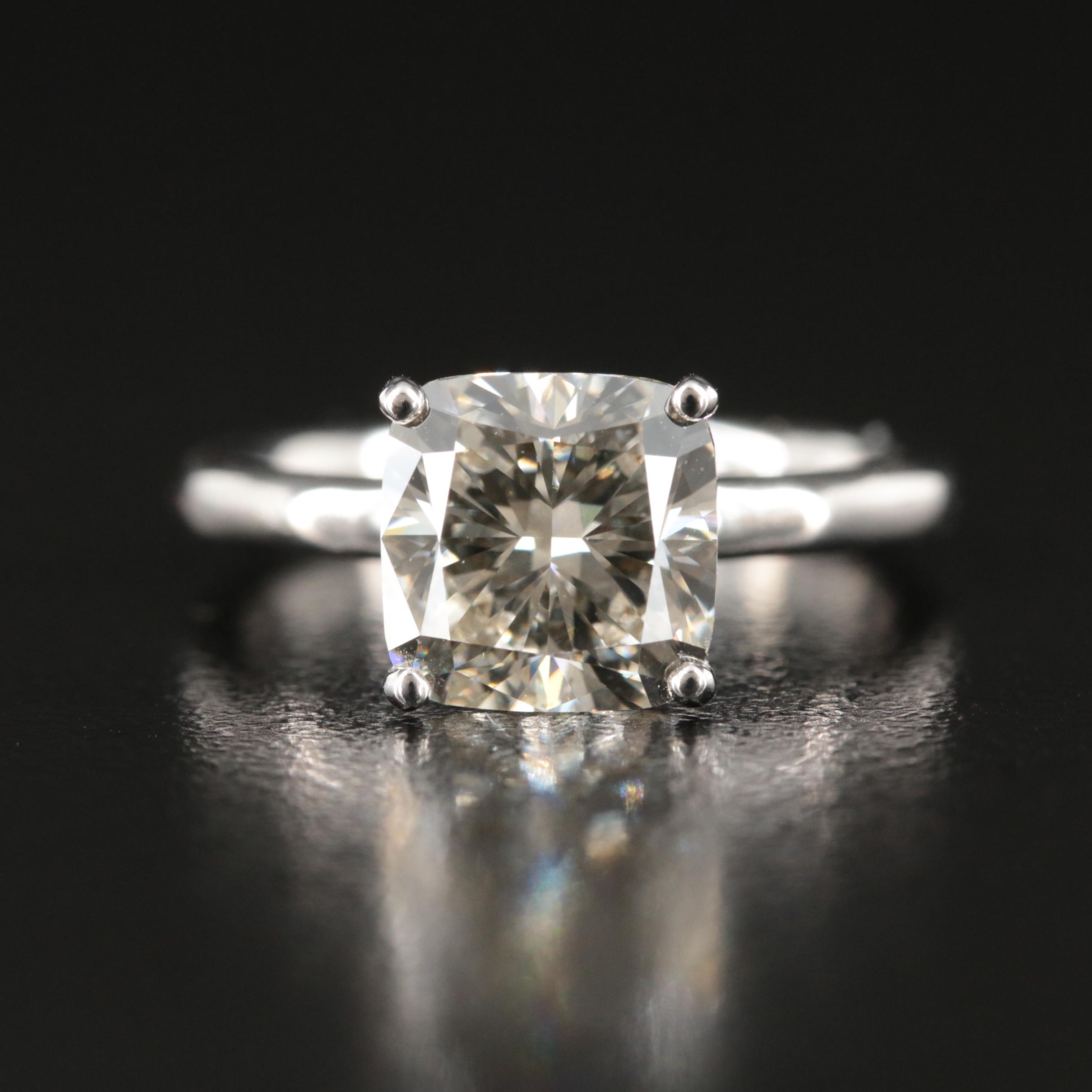 14K 3.38 CT Lab Grown Diamond Ring
