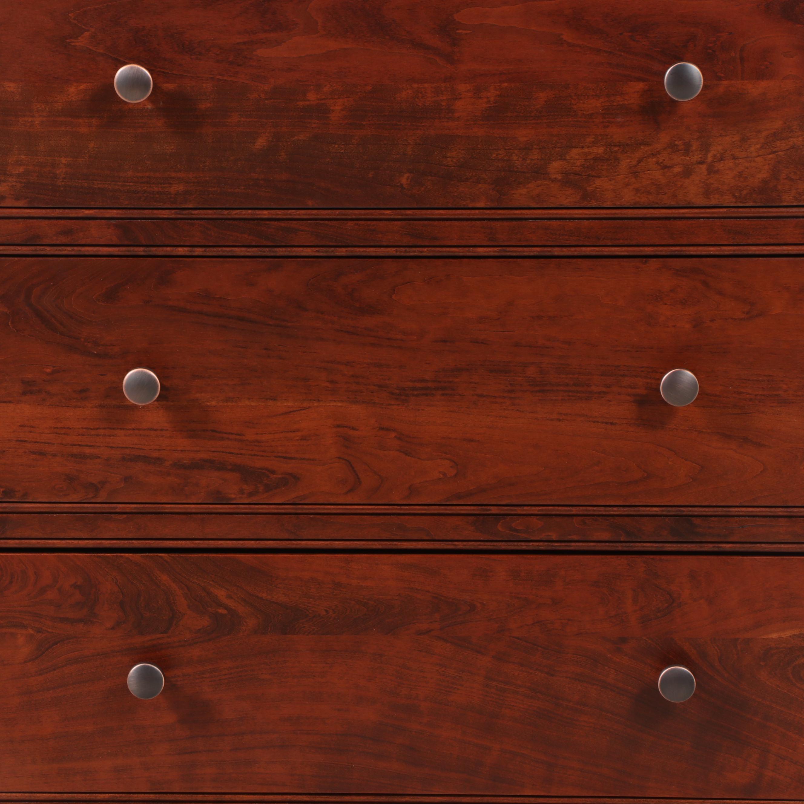 Miller Bedrooms Shaker Style Cherrywood Six-Drawer Chest