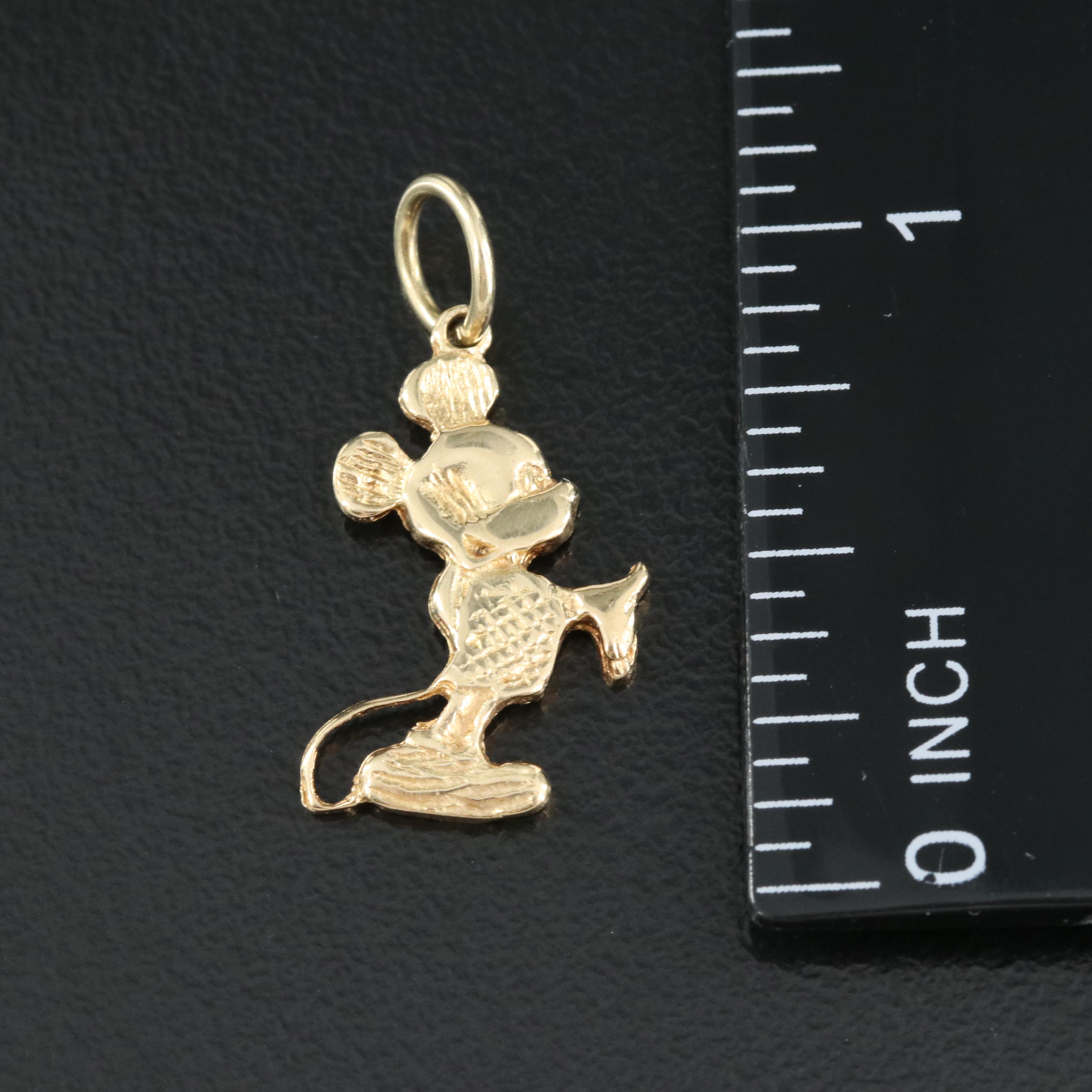 14K Mouse Pendant