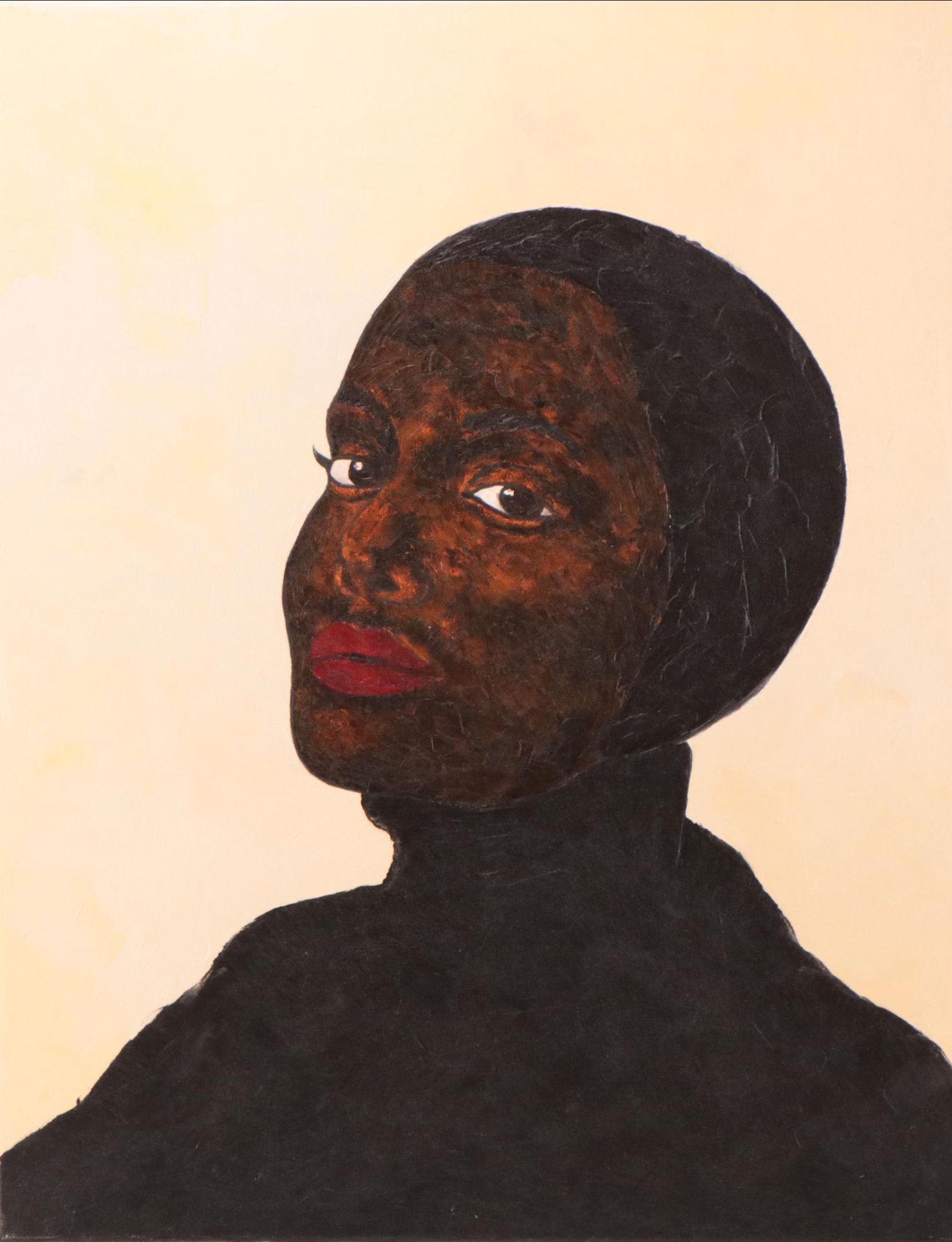 Oluwakemi Omowaire Oil Painting "Phases," 21st Century