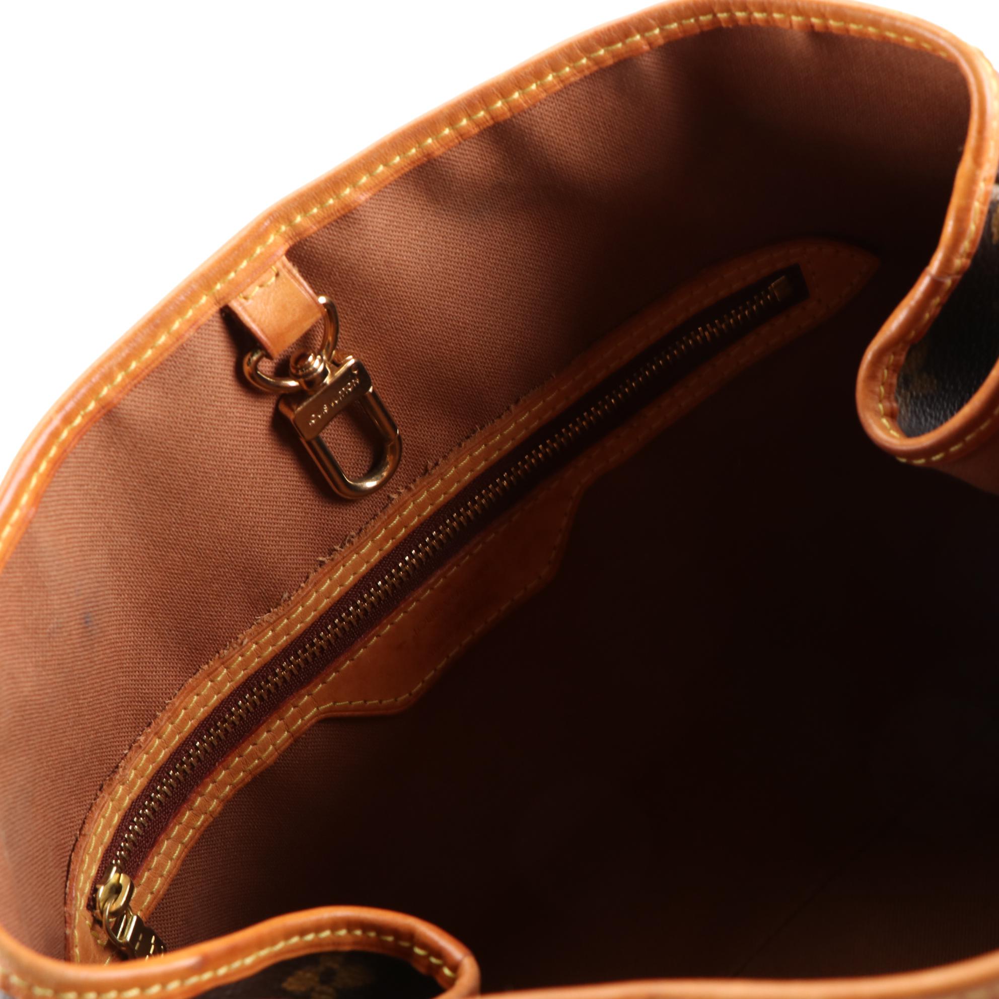 Louis Vuitton Batignolles Bag in Monogram Canvas and Vachetta Leather