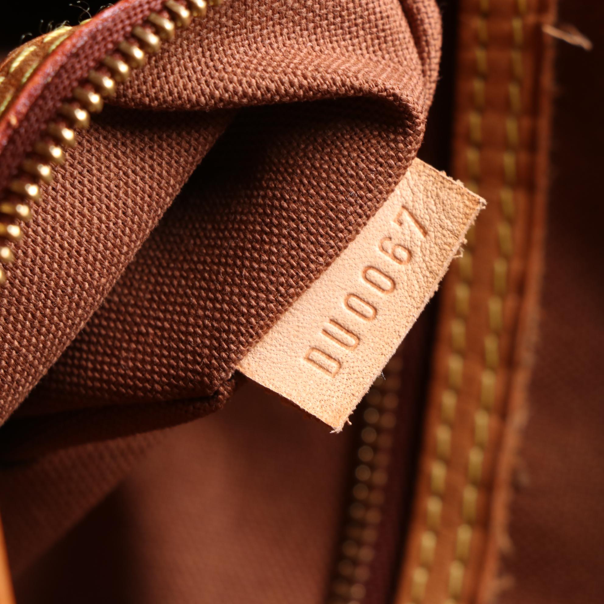 Louis Vuitton Batignolles Bag in Monogram Canvas and Vachetta Leather