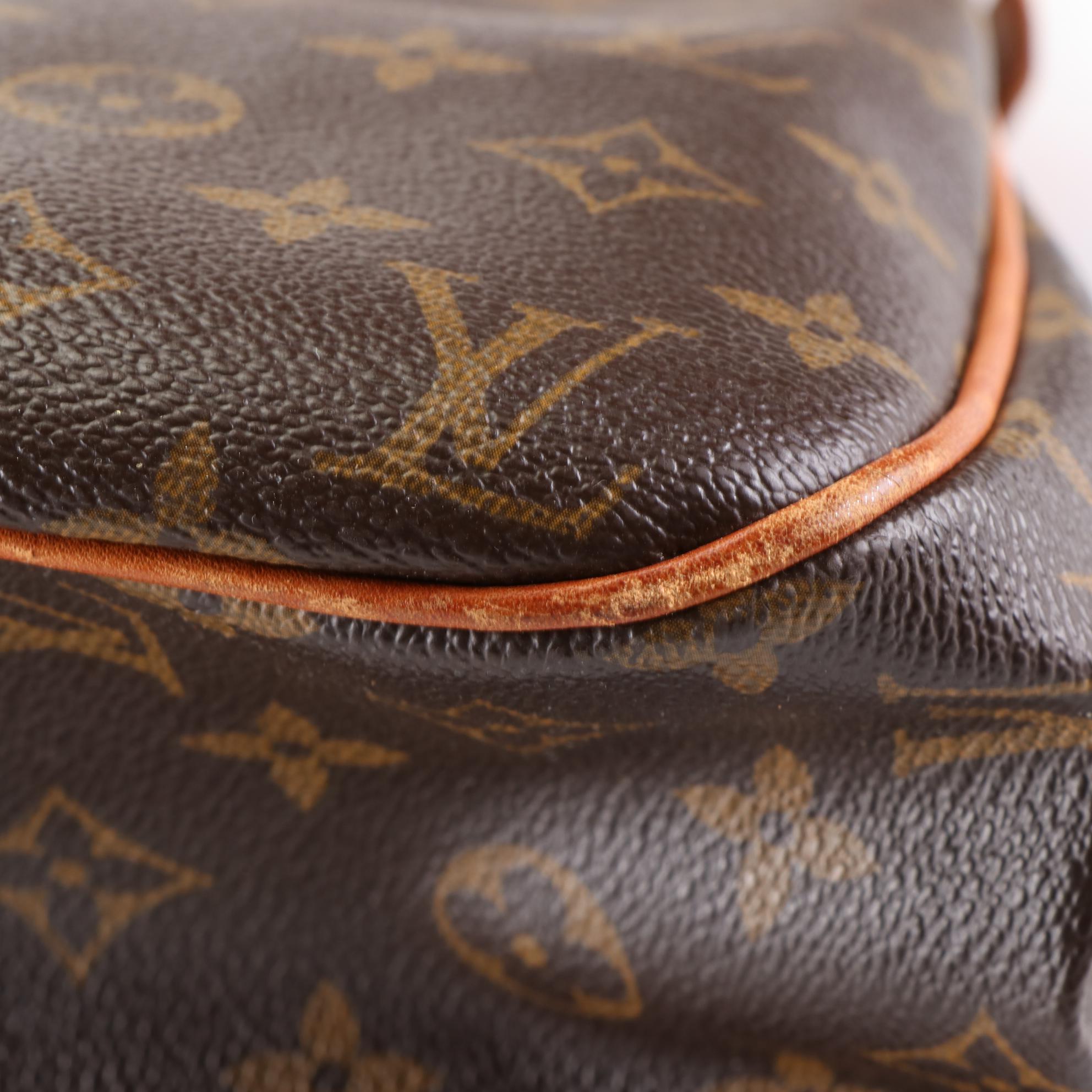 Louis Vuitton Batignolles Bag in Monogram Canvas and Vachetta Leather