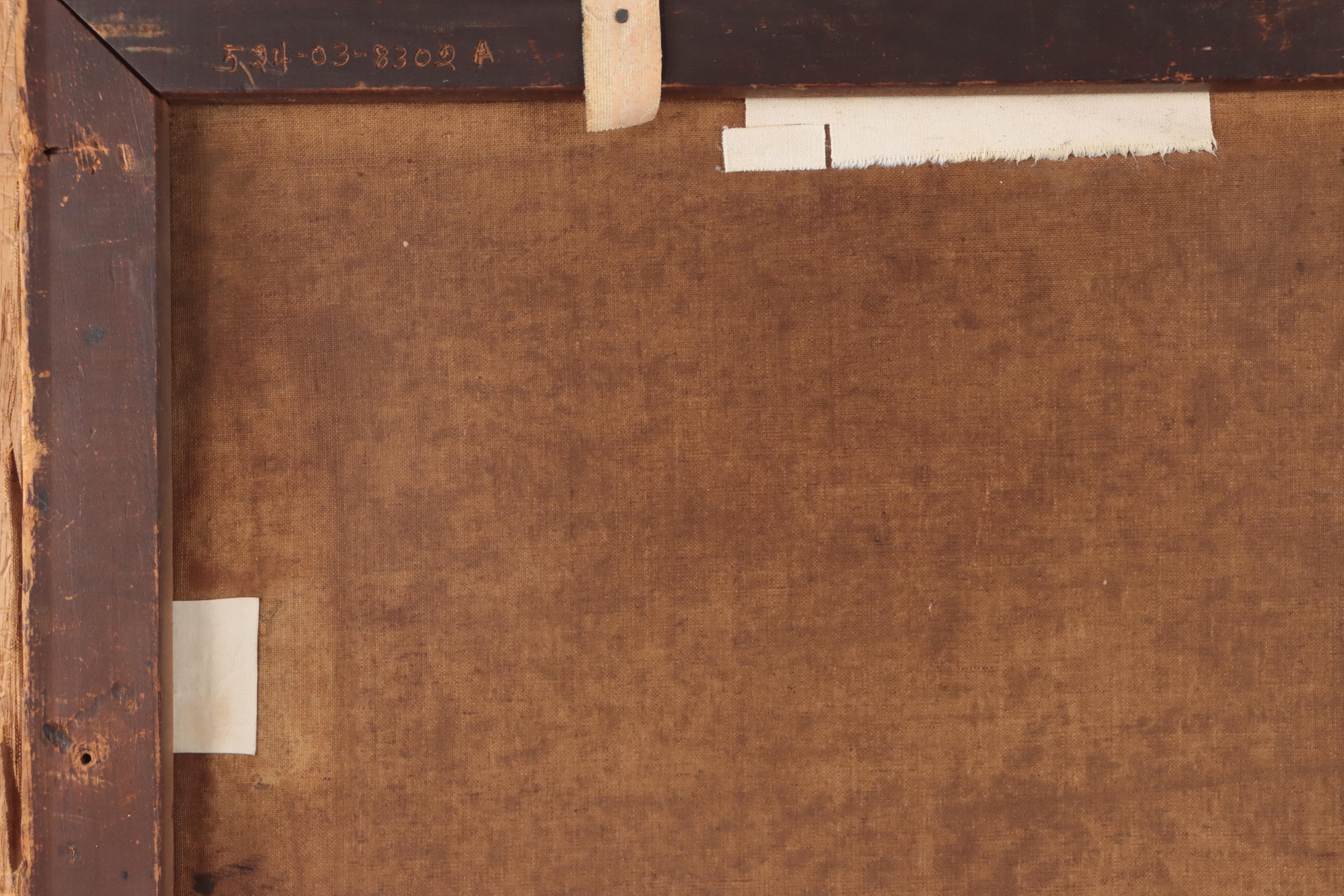 George Whiting Landscape Oil Painting, Early 20th Century