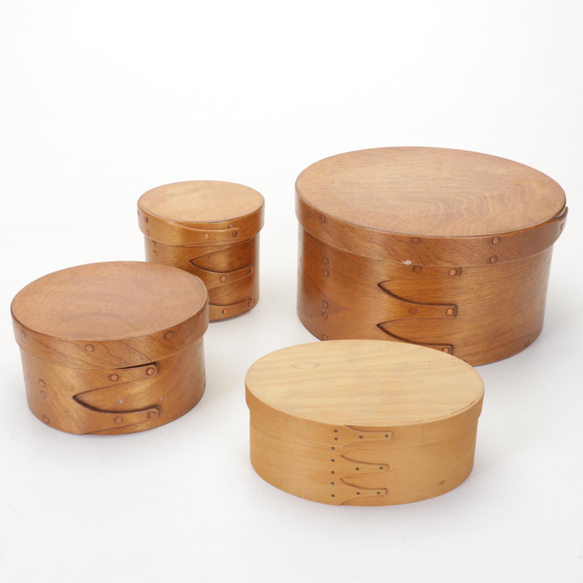 Wood Nesting Boxes With Susan Daul and Carolyn Heffelfinger Folk Art Prints