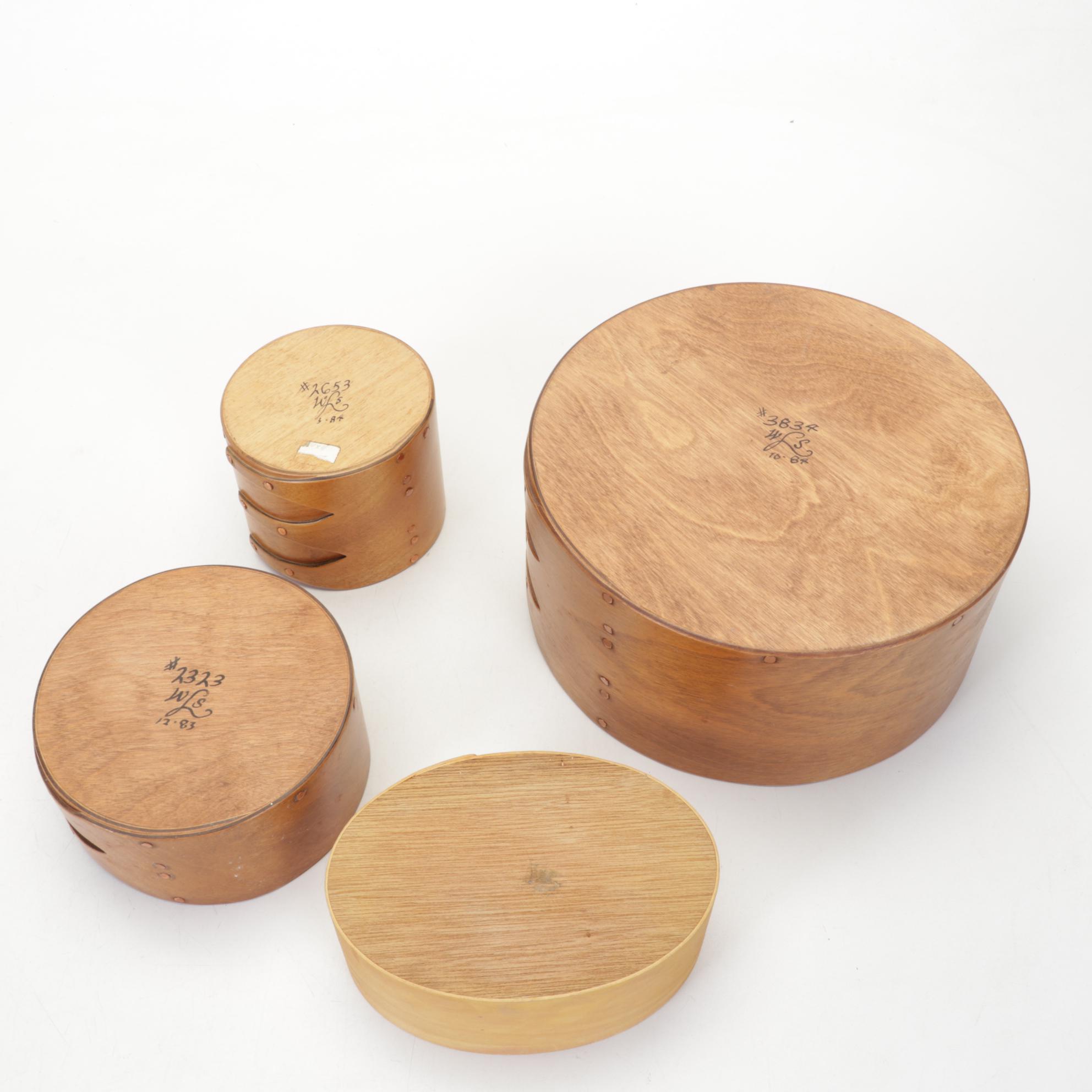 Wood Nesting Boxes With Susan Daul and Carolyn Heffelfinger Folk Art Prints