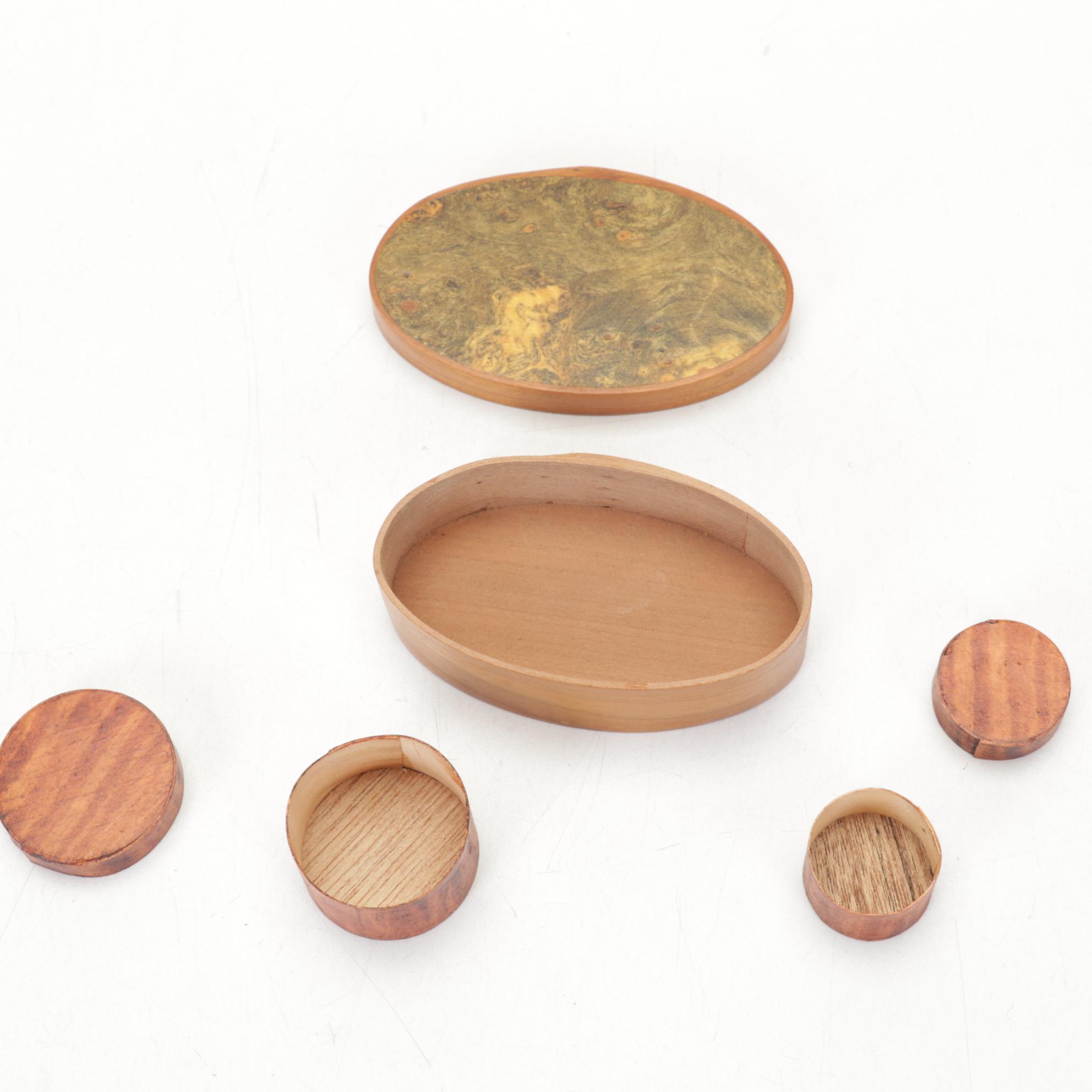 Wood Nesting Boxes With Susan Daul and Carolyn Heffelfinger Folk Art Prints