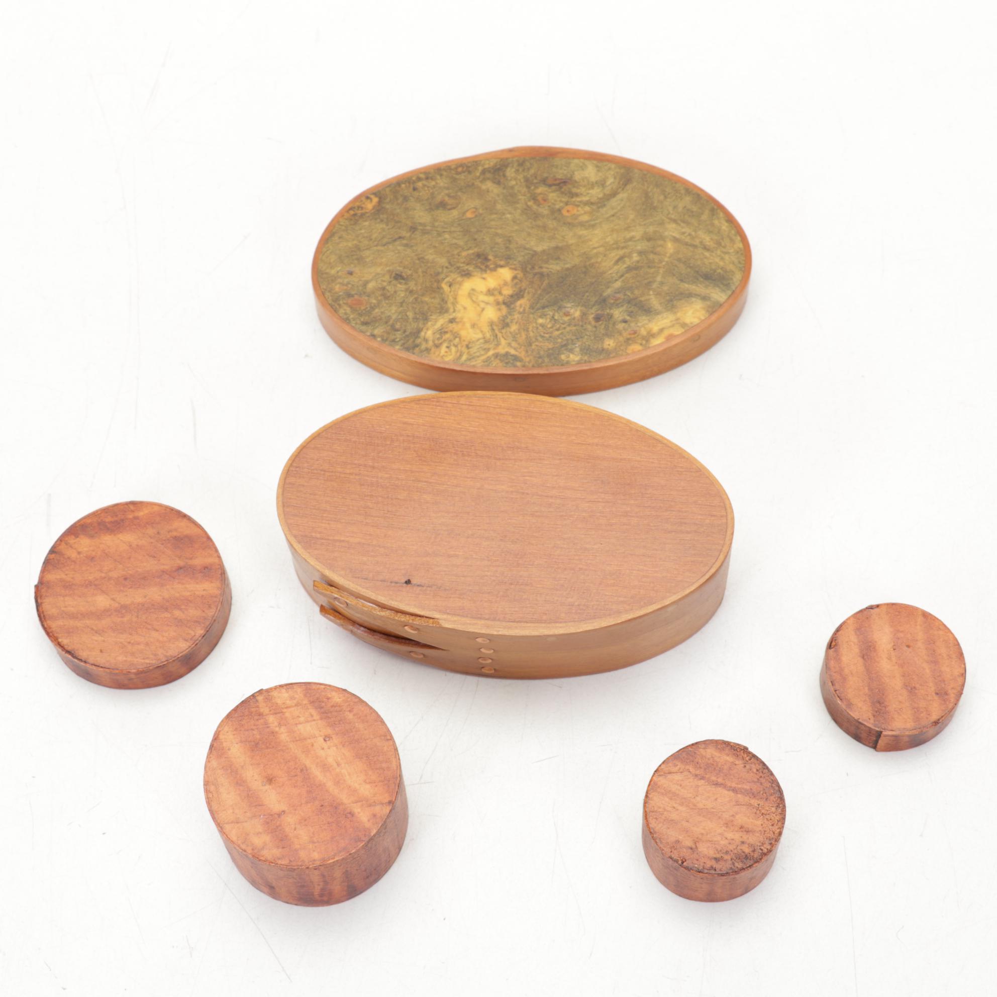 Wood Nesting Boxes With Susan Daul and Carolyn Heffelfinger Folk Art Prints