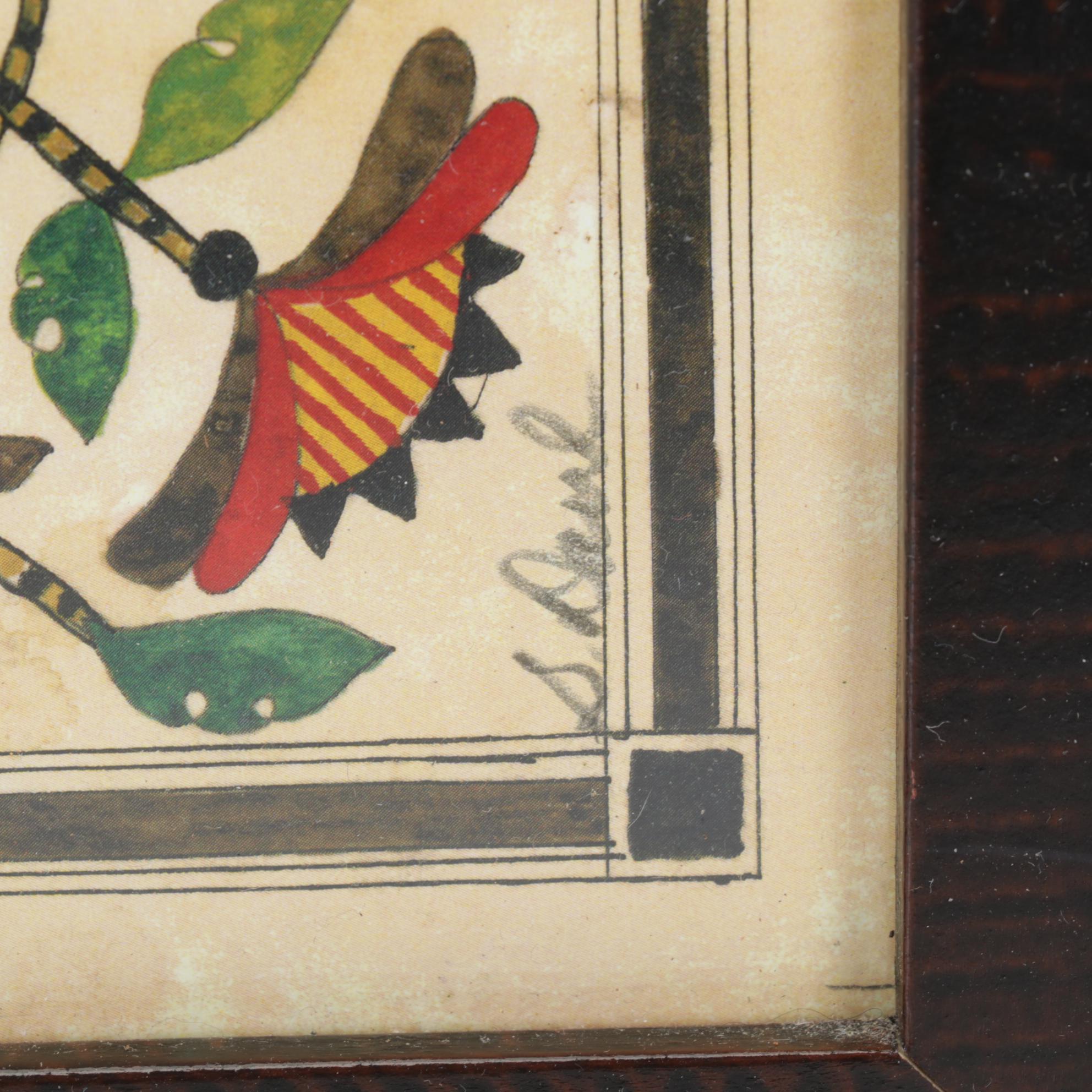 Wood Nesting Boxes With Susan Daul and Carolyn Heffelfinger Folk Art Prints