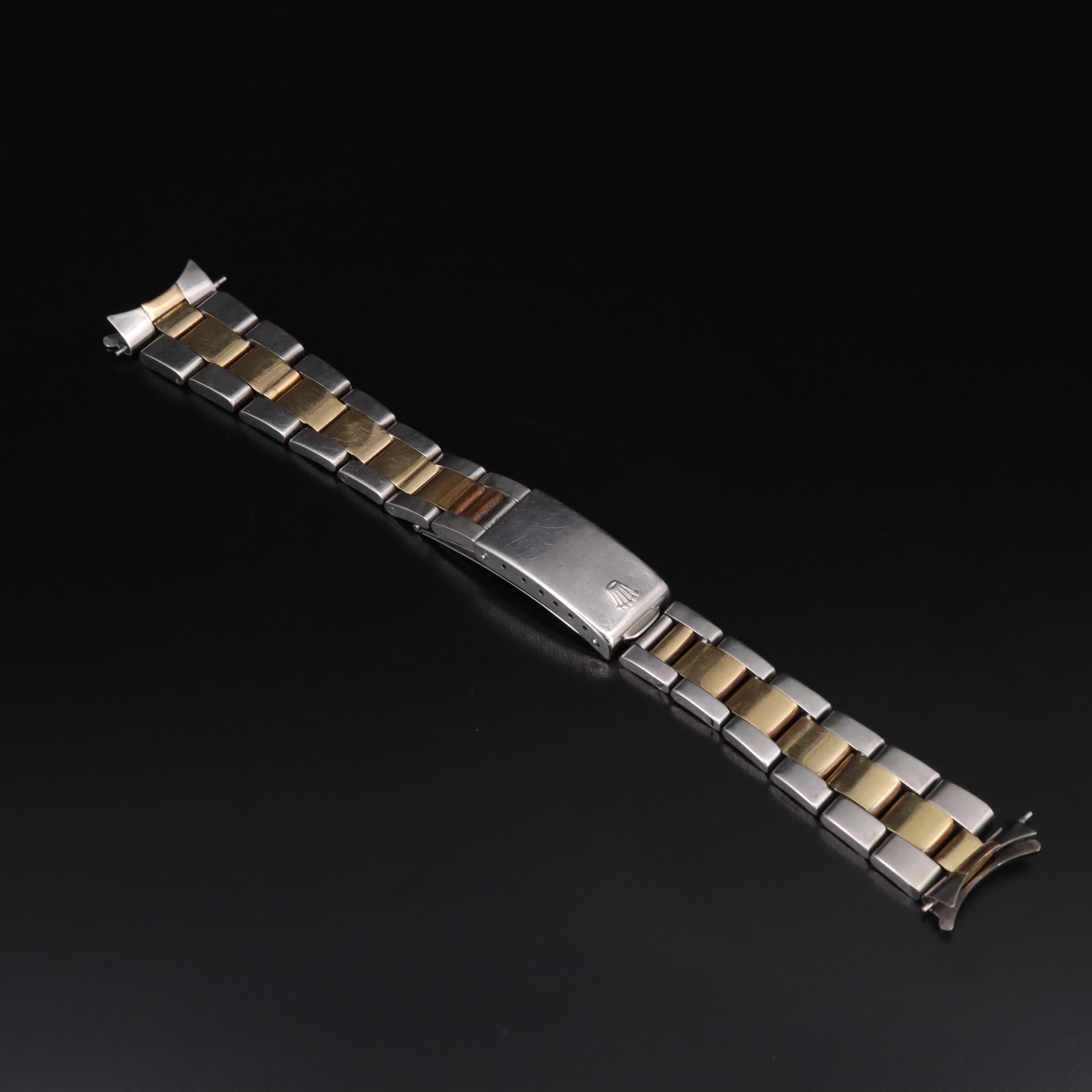 Rolex Oyster 14K and Stainless Steel Bracelet