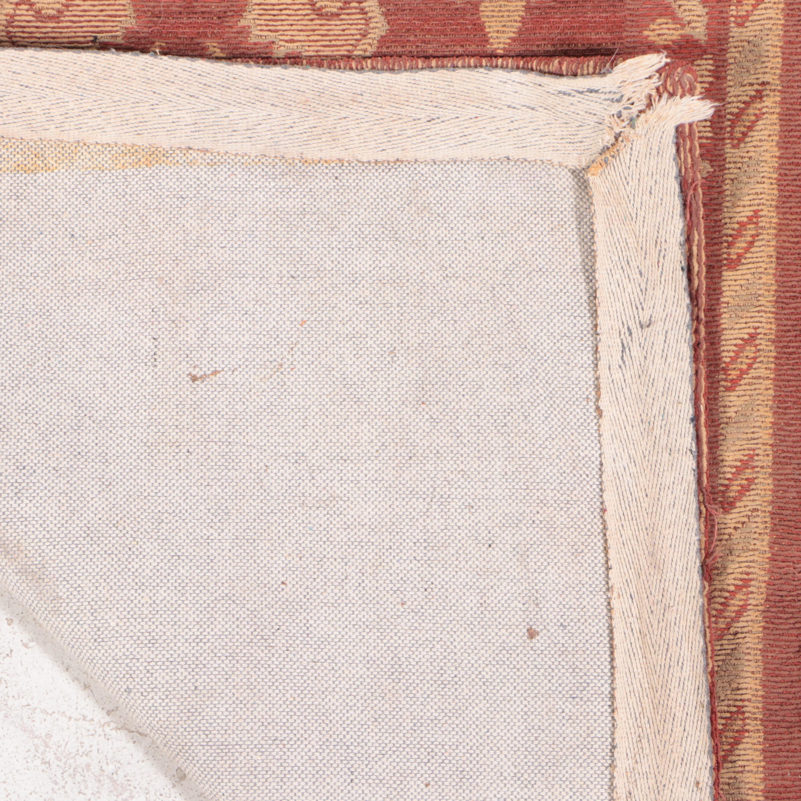 2'4 x 7'5 Machine Made Indian Tapestry Flat Weave Carpet Runner