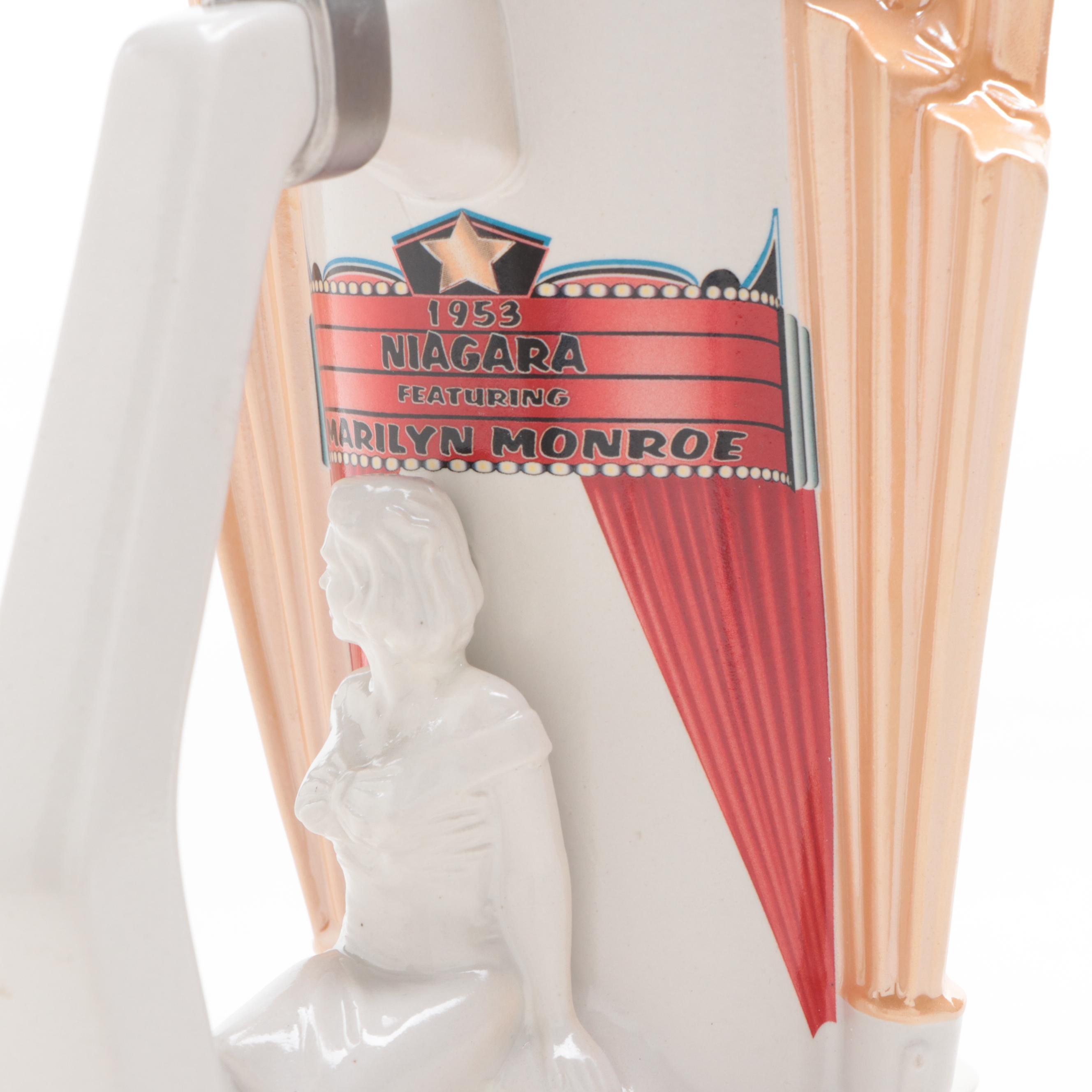 Longton Crown Cinema Sweetheart "Niagara" Marilyn Monroe Ceramic Beer Stein