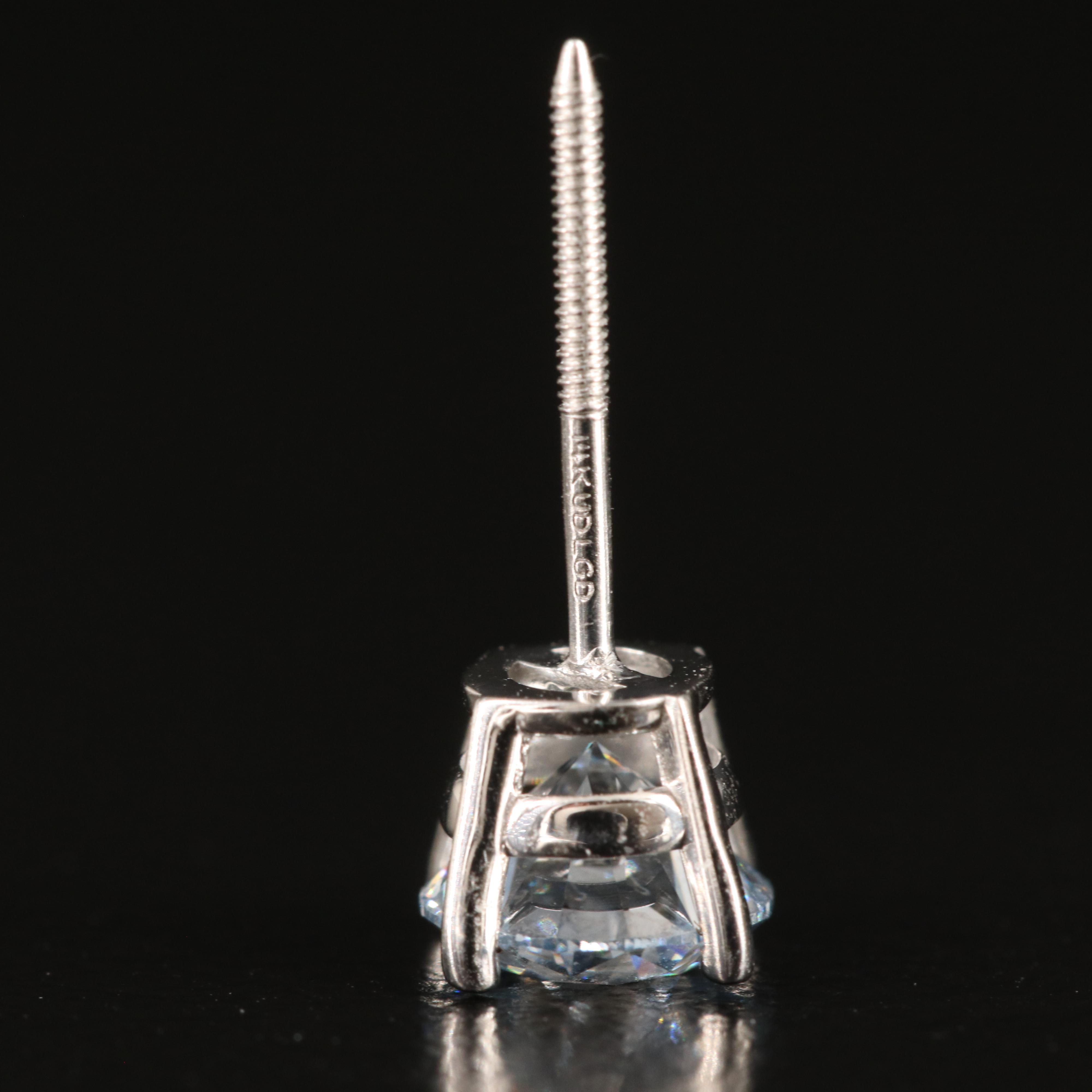 14K 1.21 CTW Lab Grown Diamond Stud Earrings