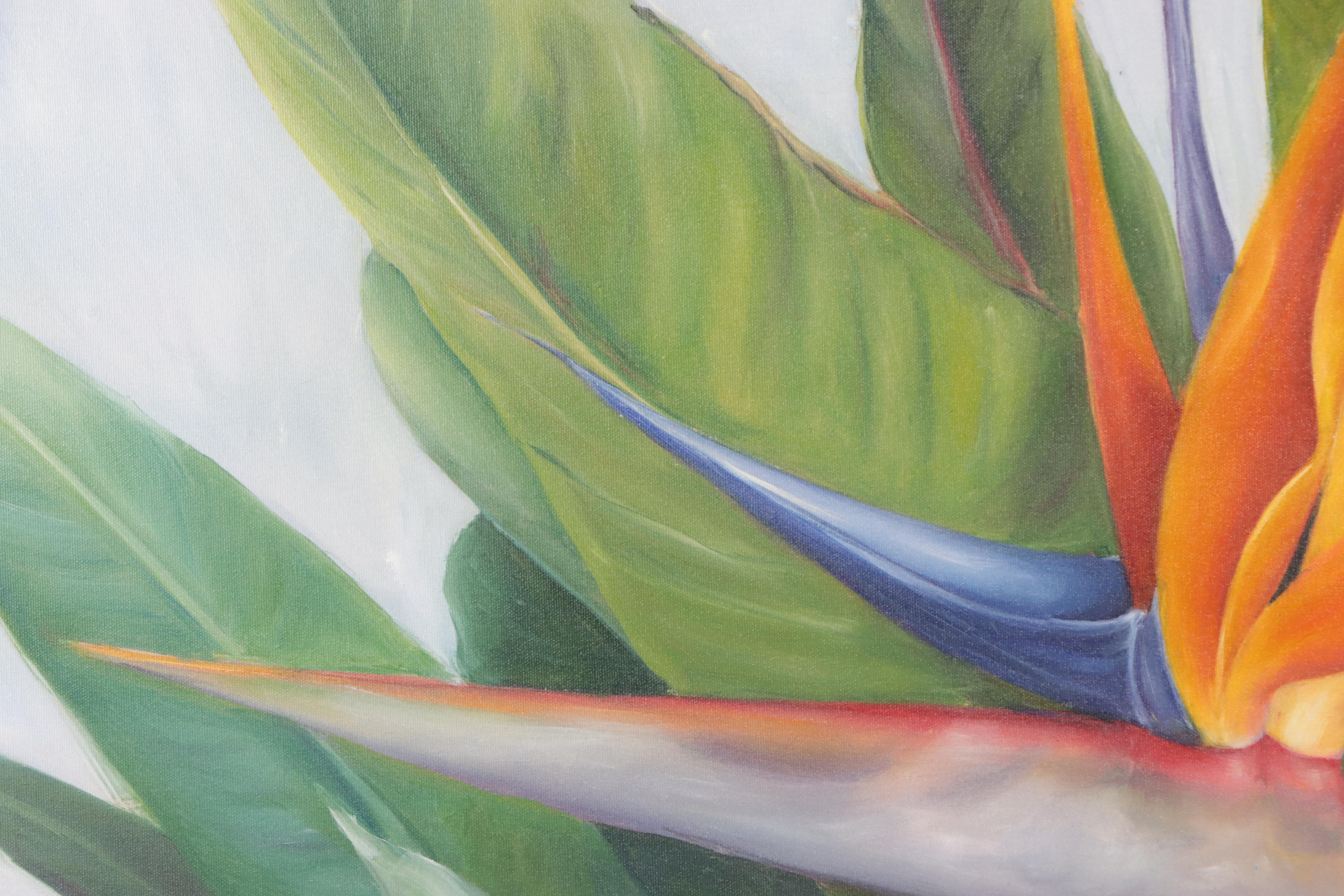Jane Peccarelli Oil Painting "Bird of Paradise," 2018