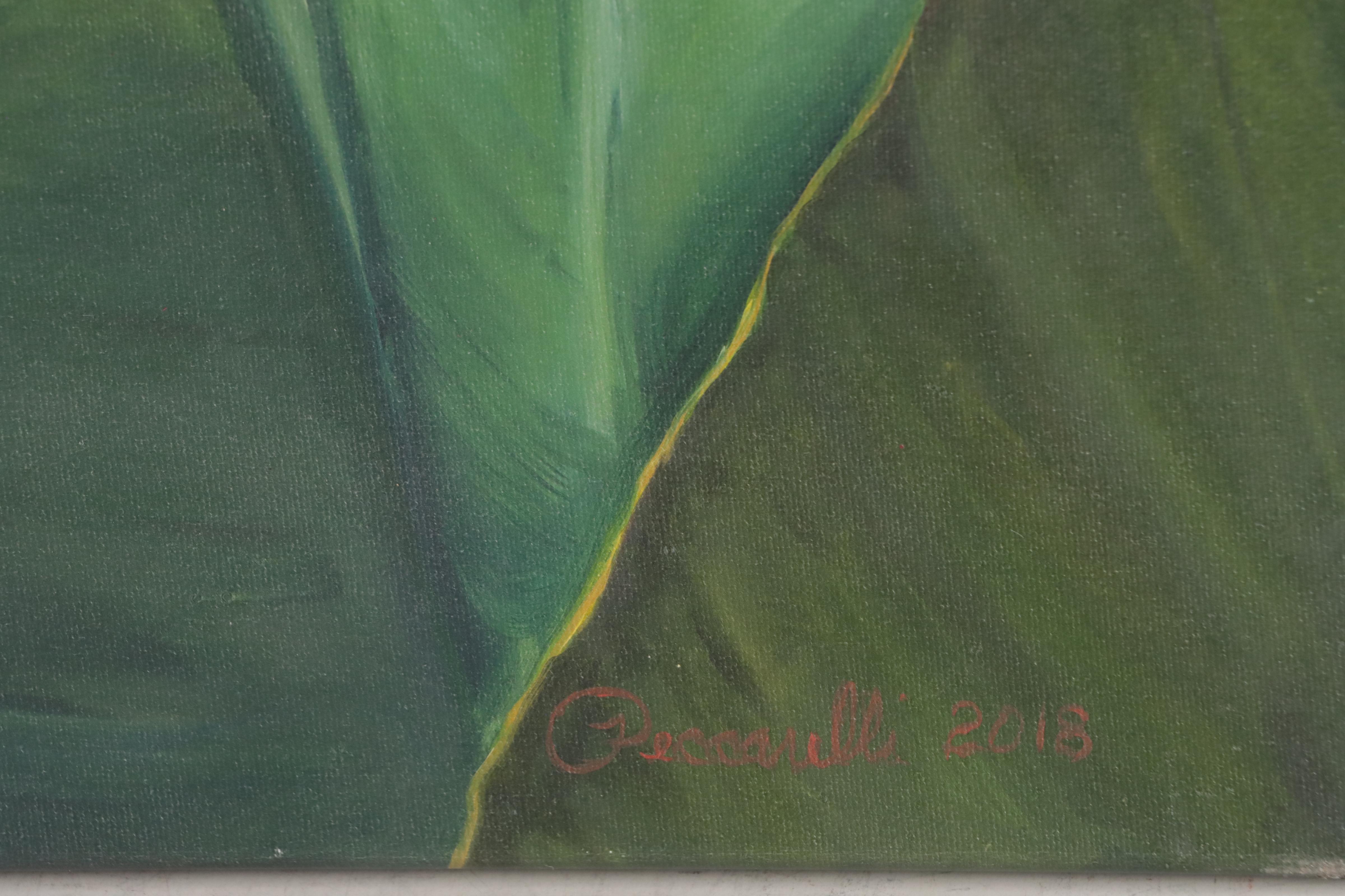 Jane Peccarelli Oil Painting "Bird of Paradise," 2018