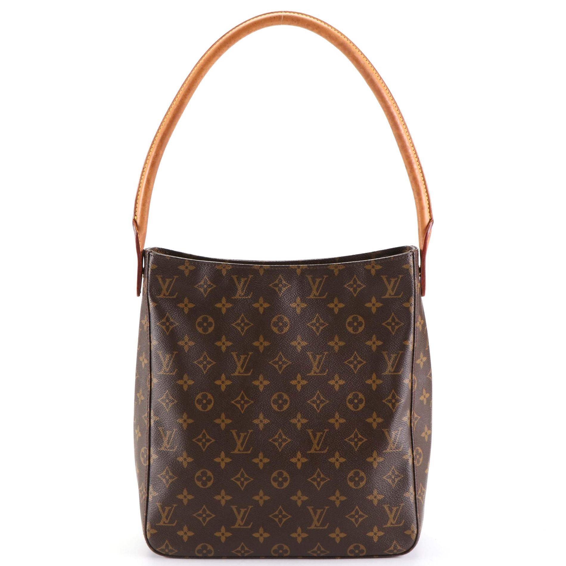 Louis Vuitton Looping GM Bag in Monogram Canvas and Vachetta Leather