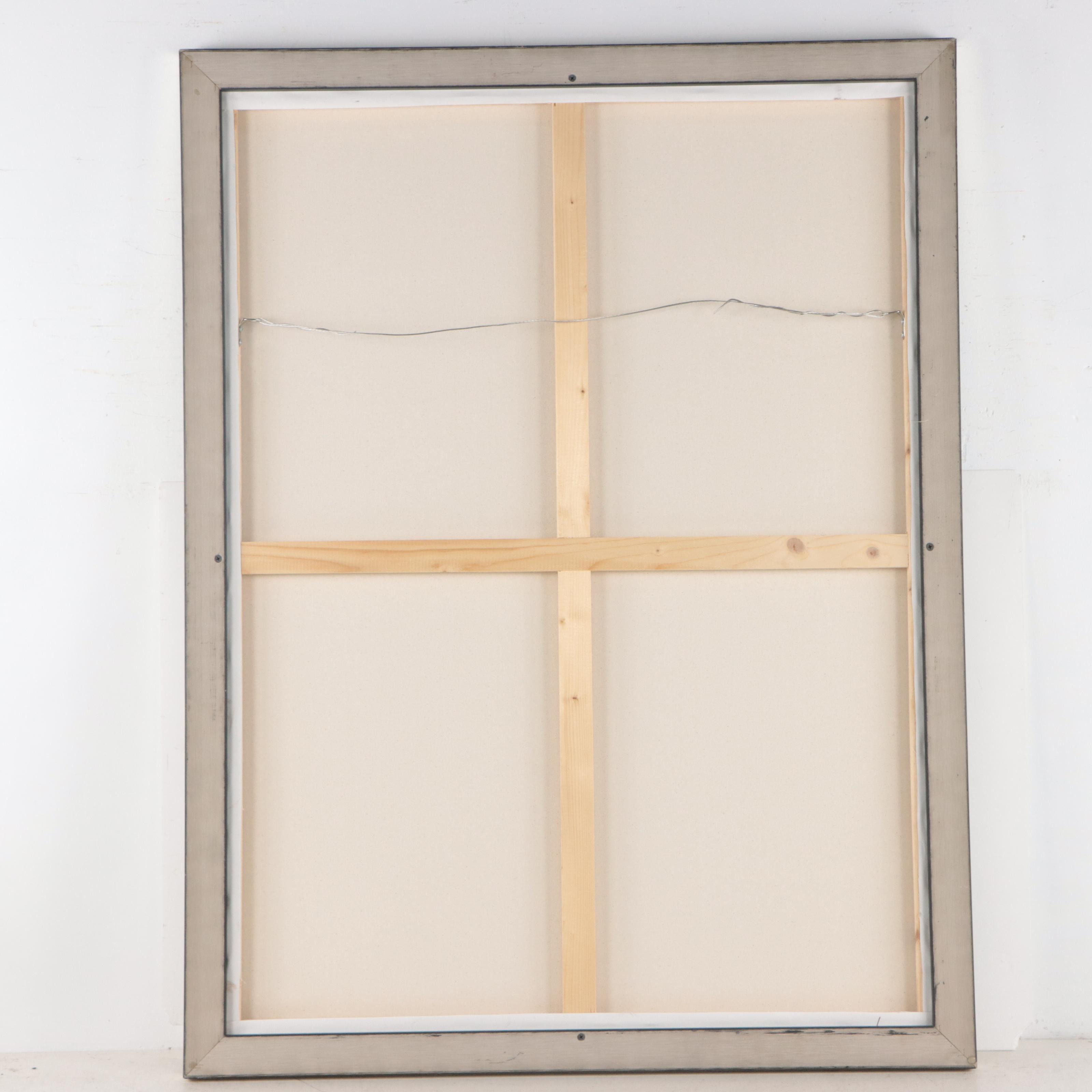 Jane Peccarelli Atmospheric Abstract Oil Painting