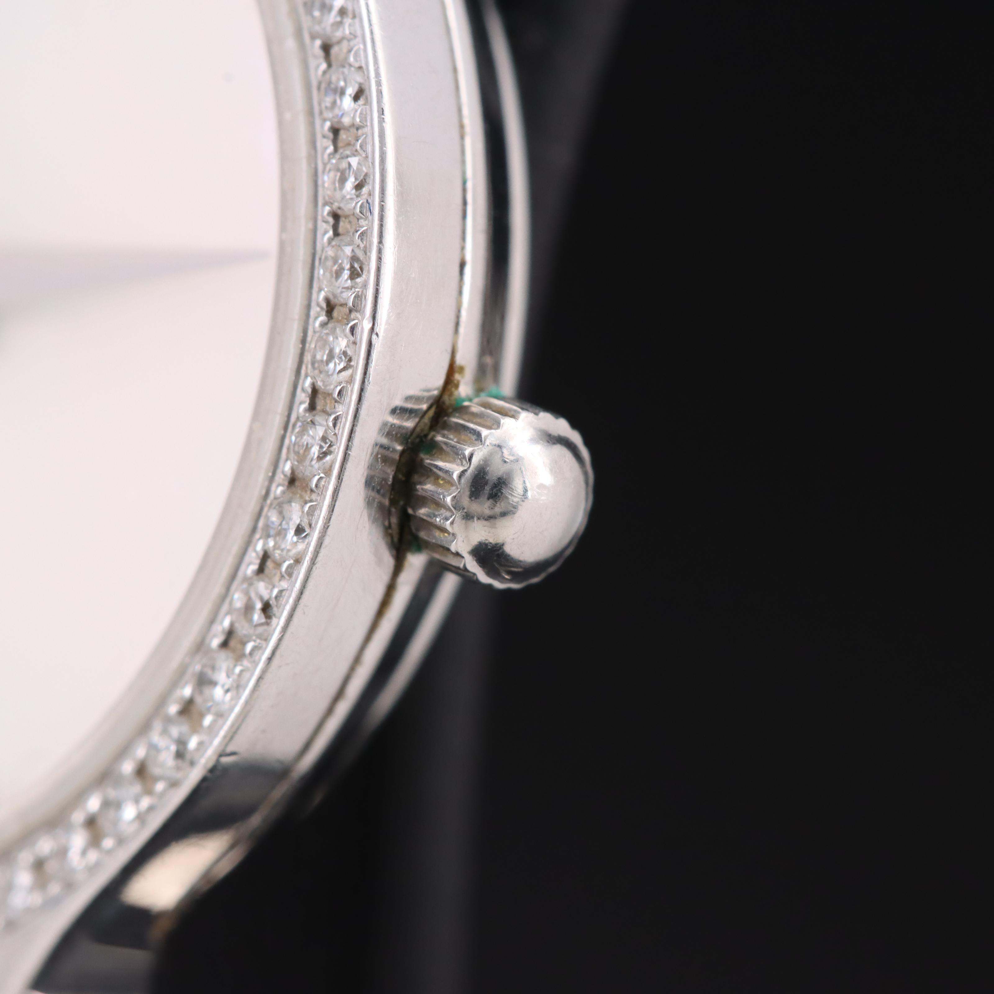 Movado Esperaneo Stainless Steel Diamond with Mother-of-Pearl Dial Watch