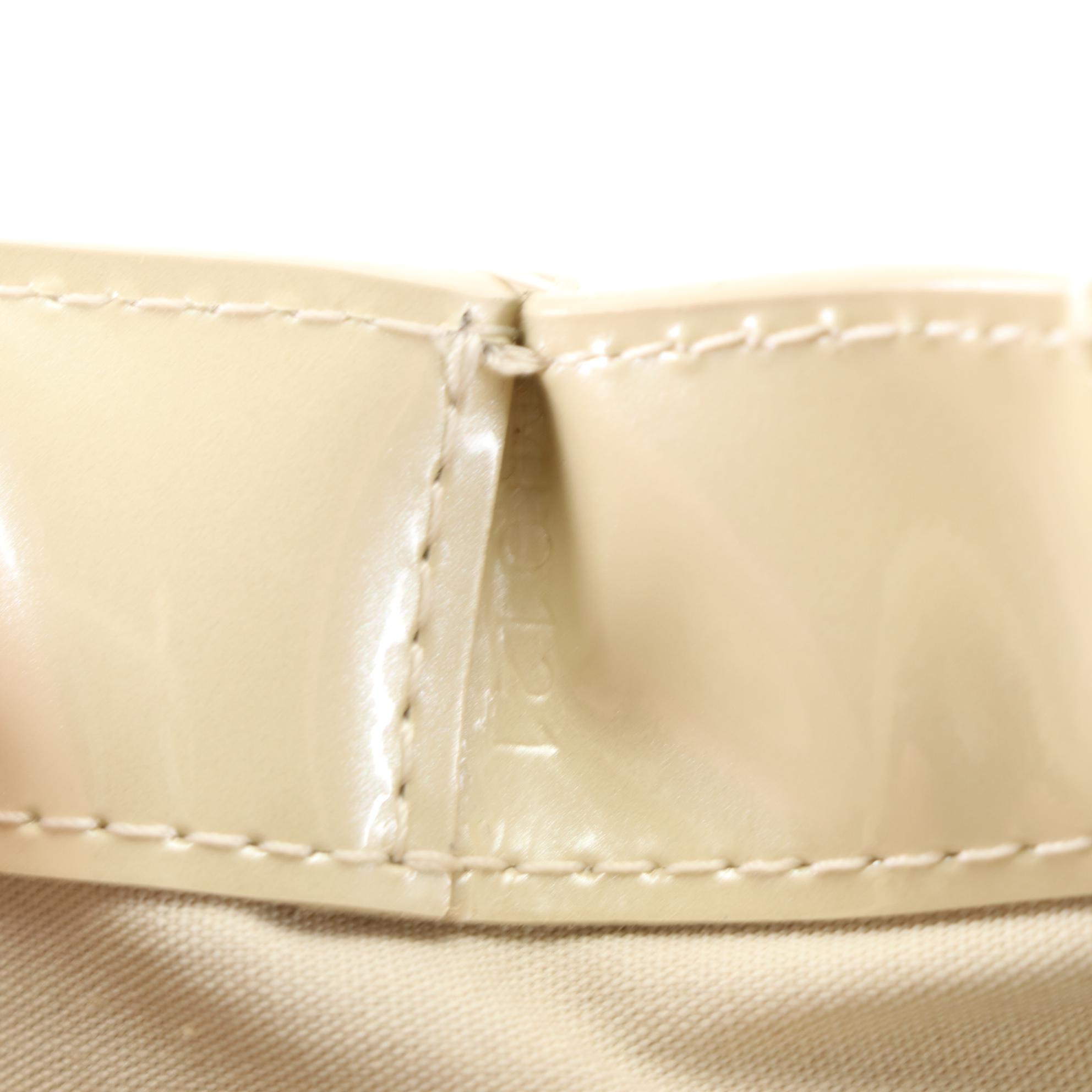 Louis Vuitton Wilshire PM Top Handle Bag in Dune Monogram Vernis