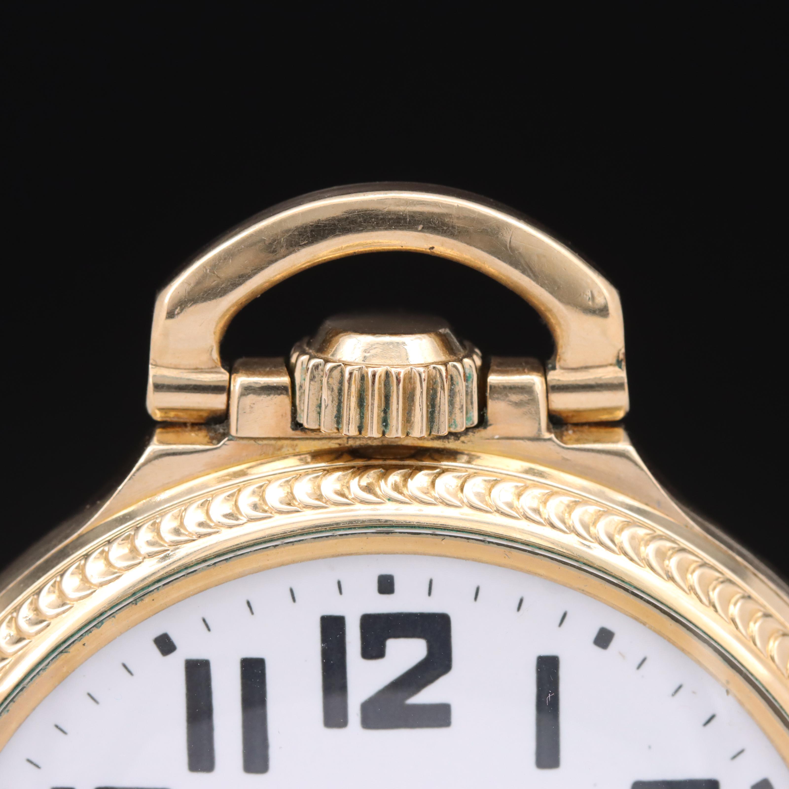 1952 Hamilton Railroad Grade 992B Pocket Watch