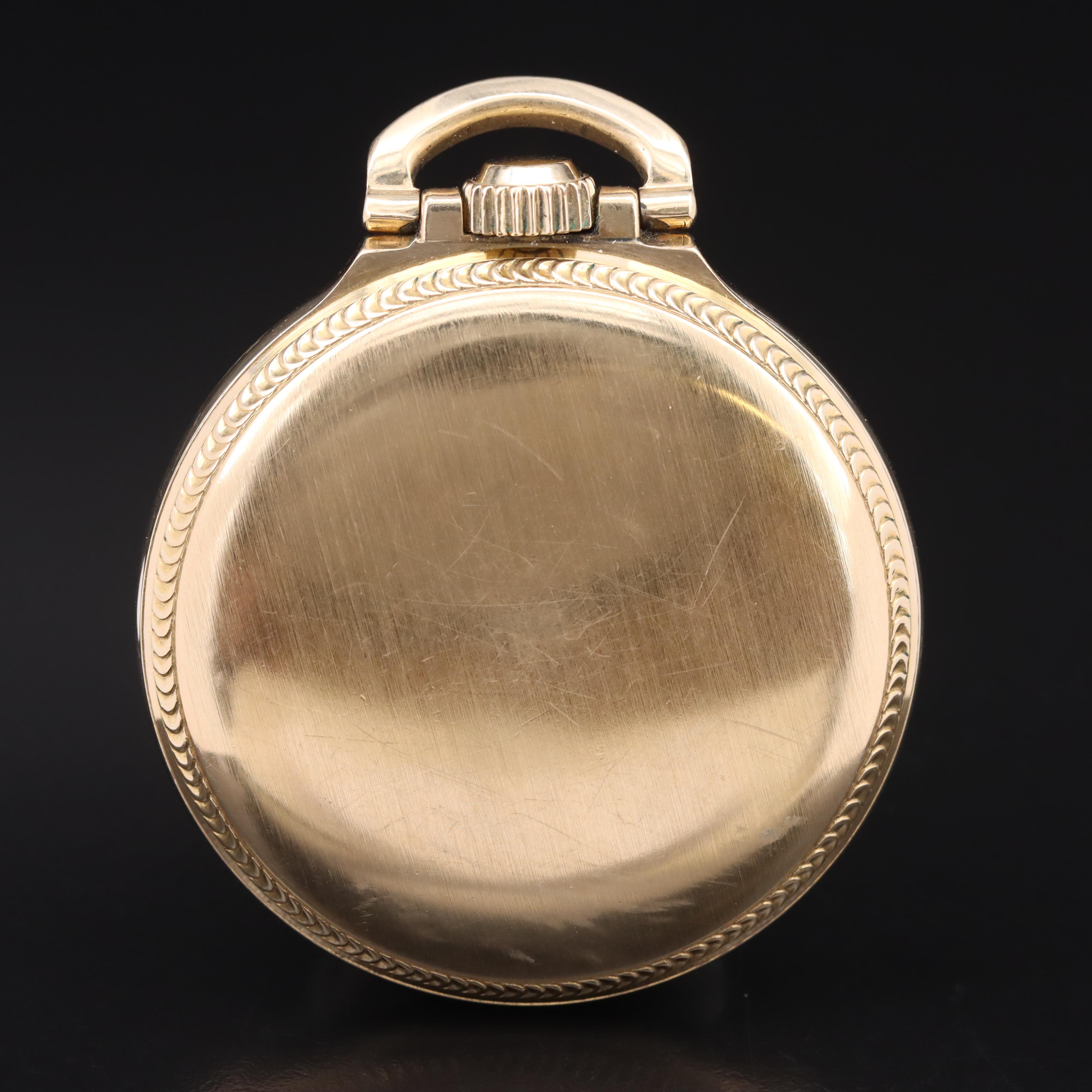 1952 Hamilton Railroad Grade 992B Pocket Watch