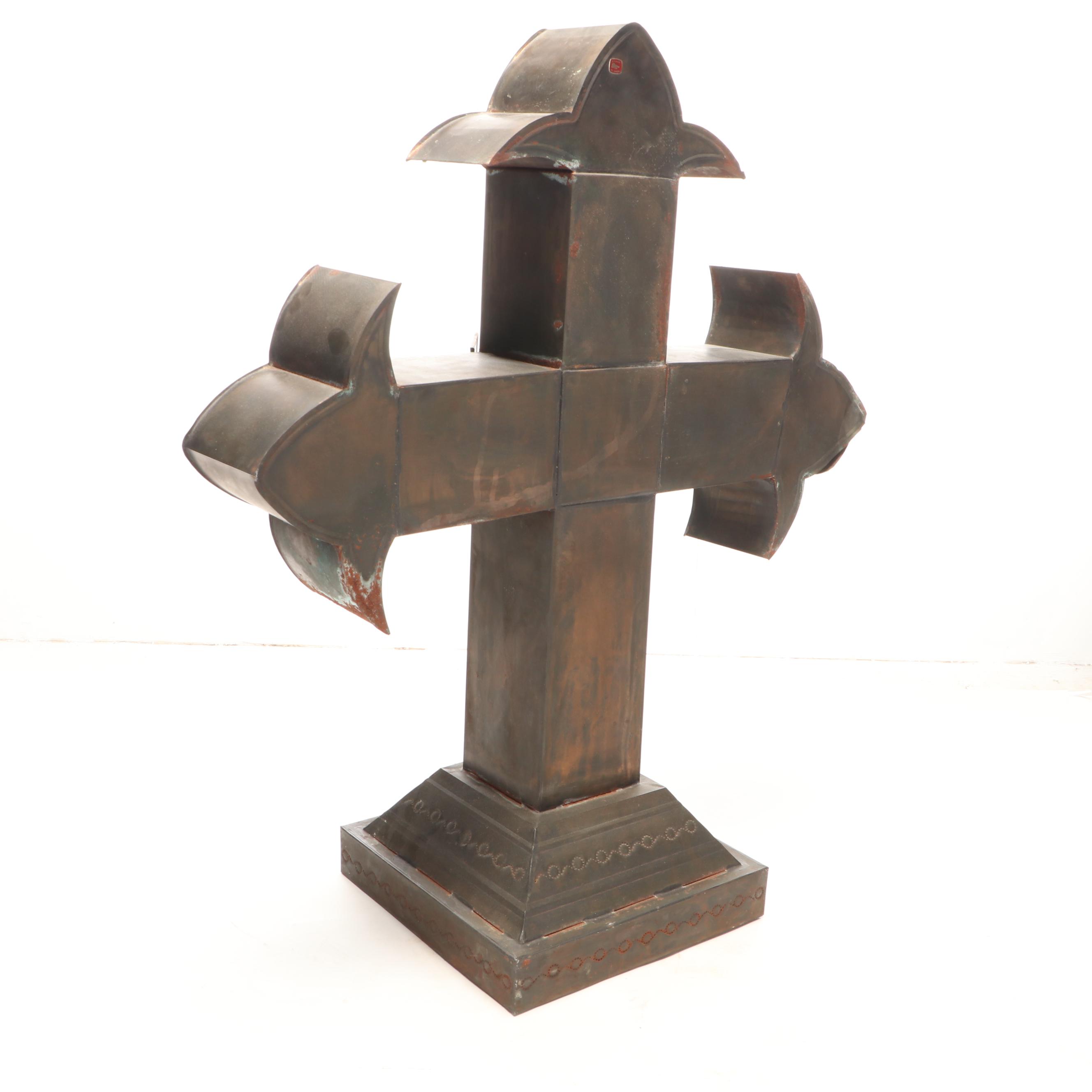 Mexican Tin Cross-Form Niche