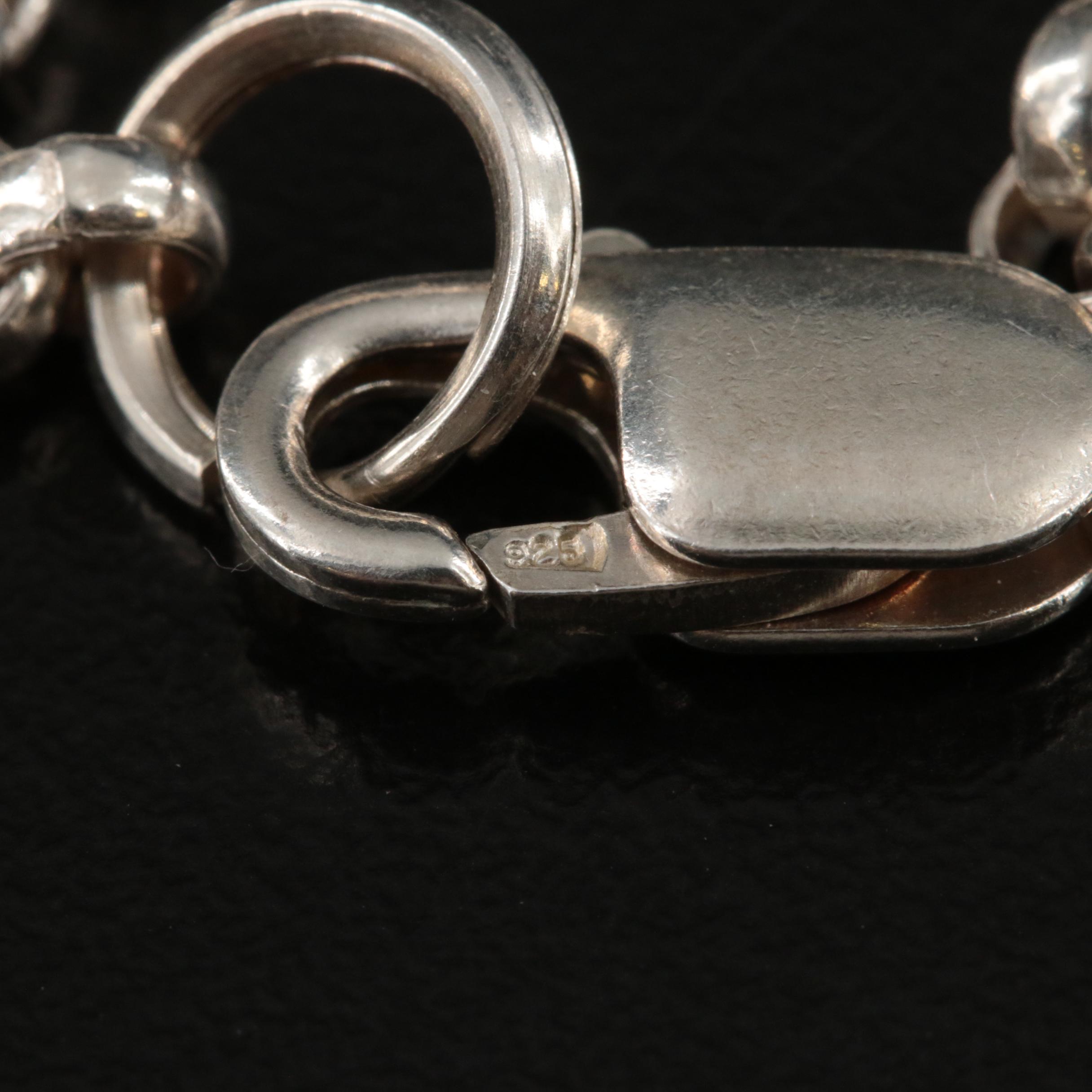 Sterling Rolo Chain Necklace