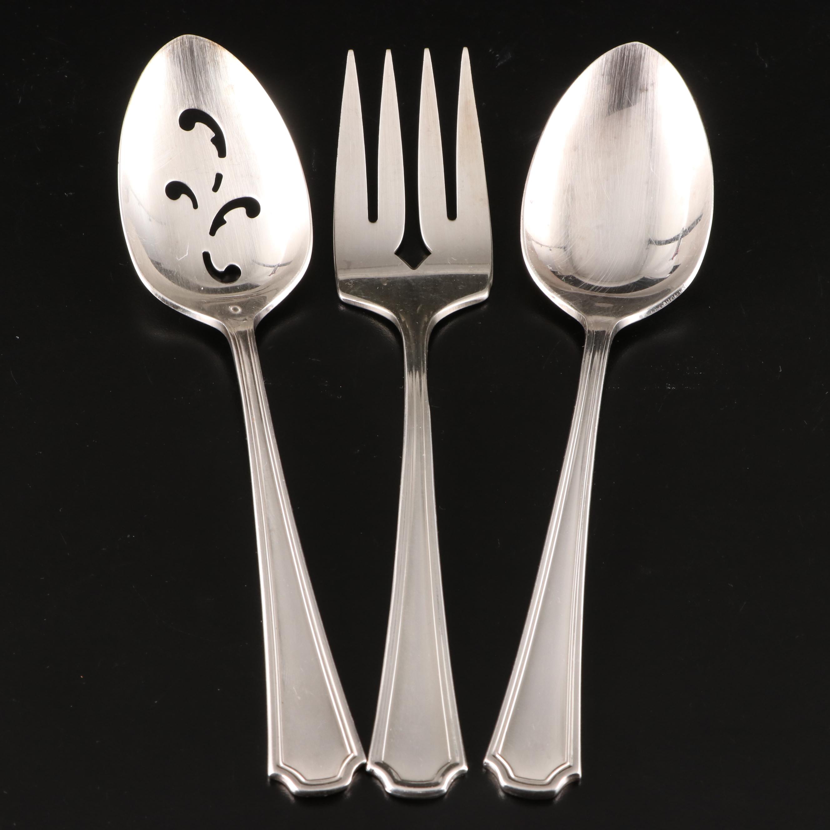Oneida "Clairhill-Fairhill" Silver Plate Flatware and Utensils