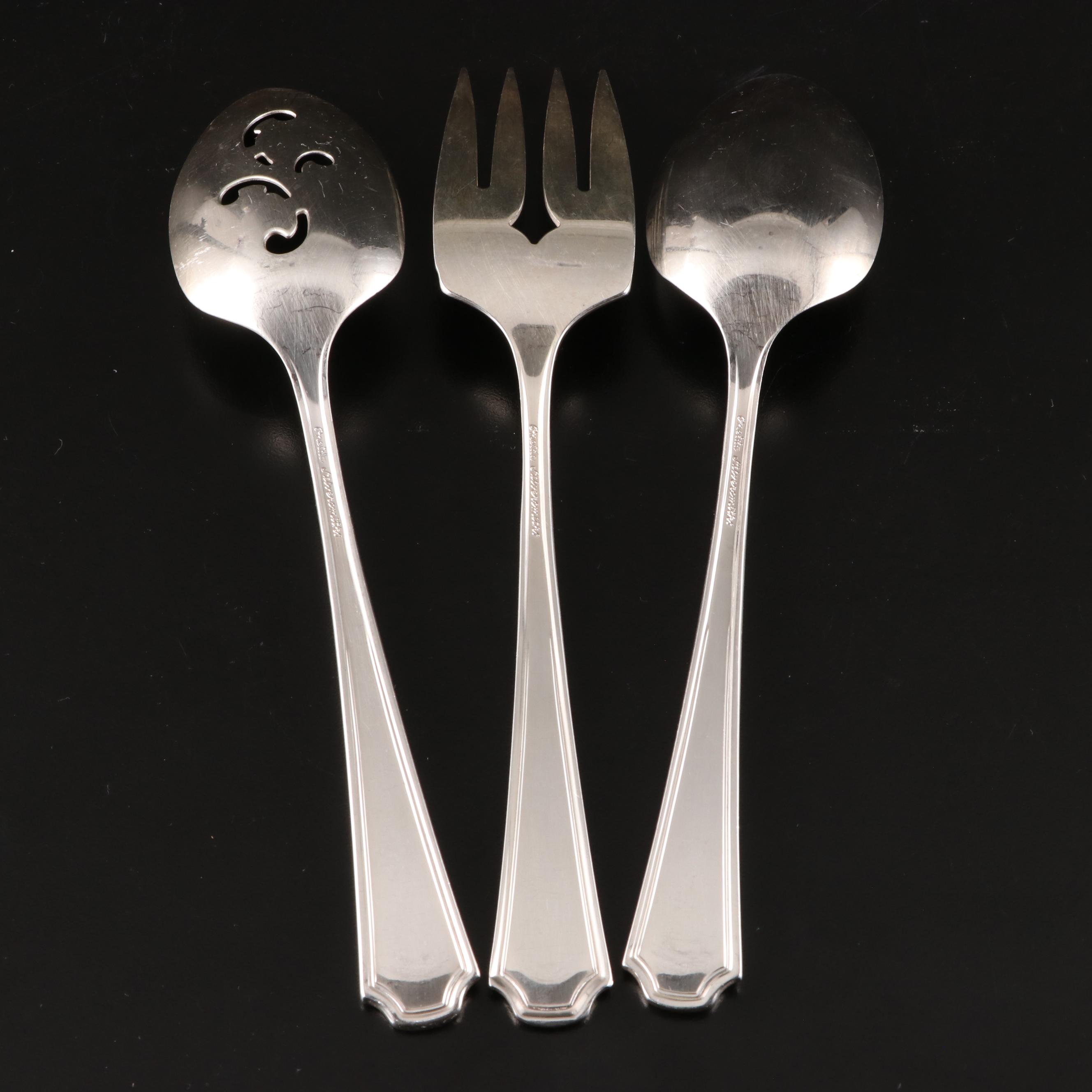 Oneida "Clairhill-Fairhill" Silver Plate Flatware and Utensils