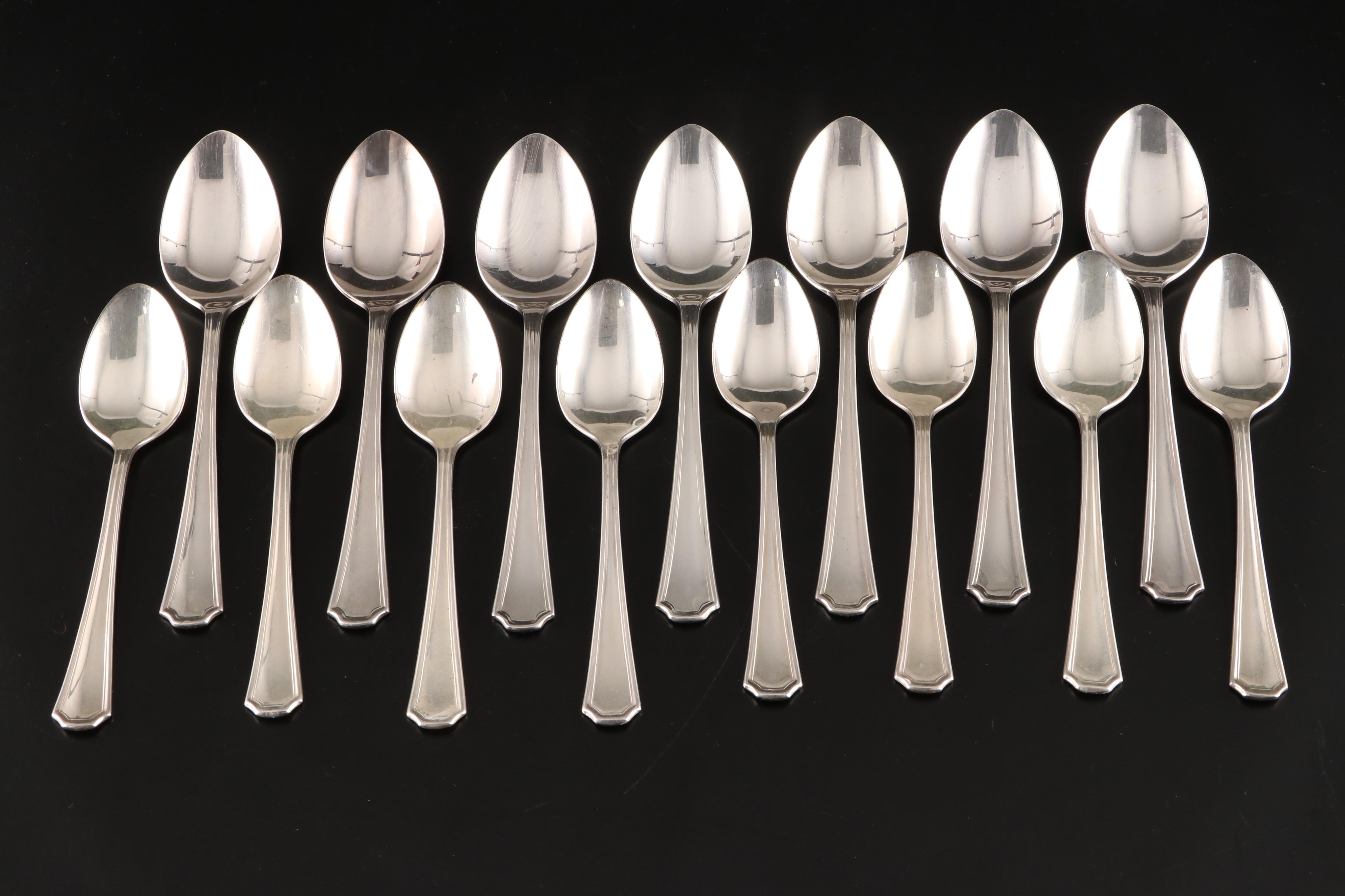 Oneida "Clairhill-Fairhill" Silver Plate Flatware and Utensils
