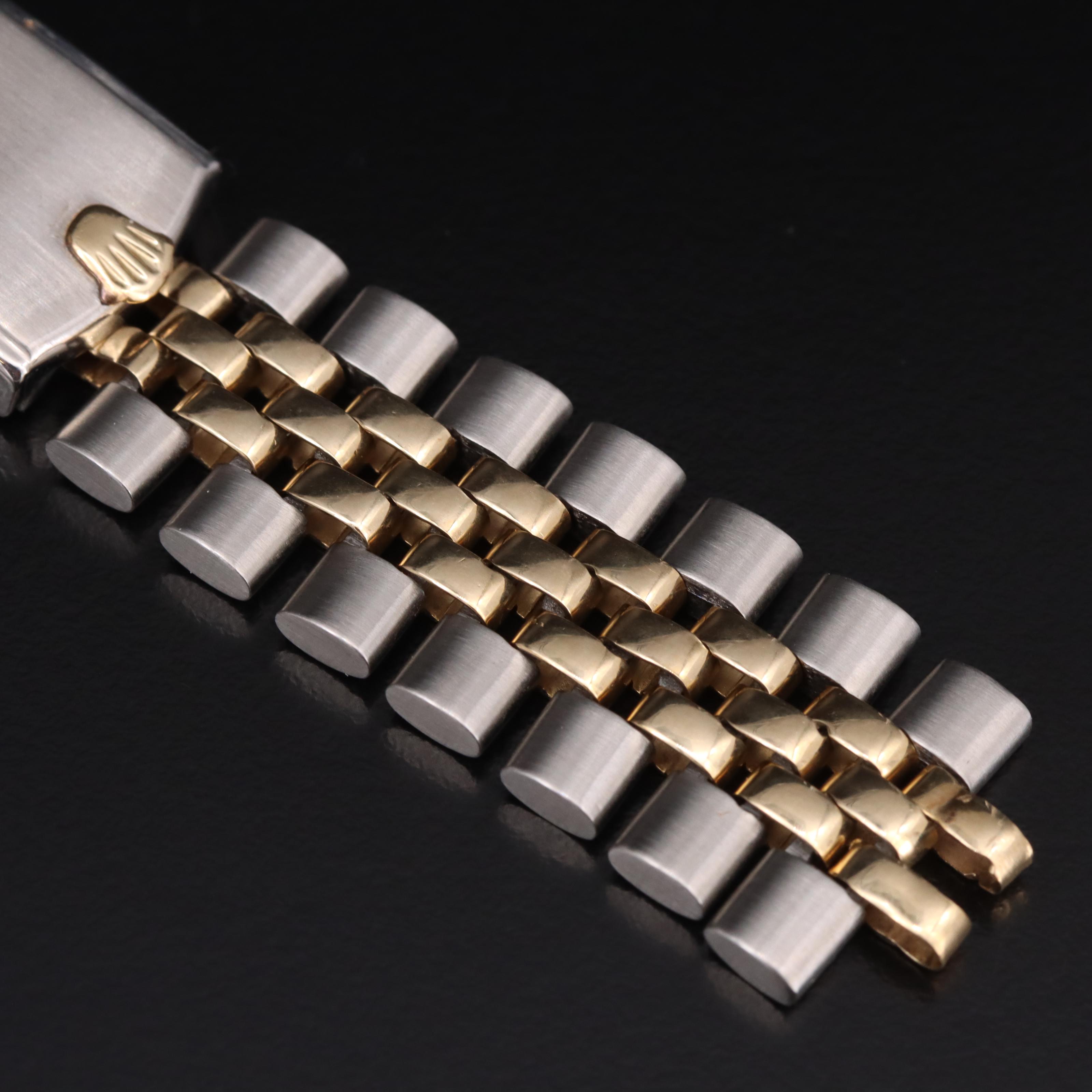Rolex 14K and Stainless Steel Jubilee Bracelet