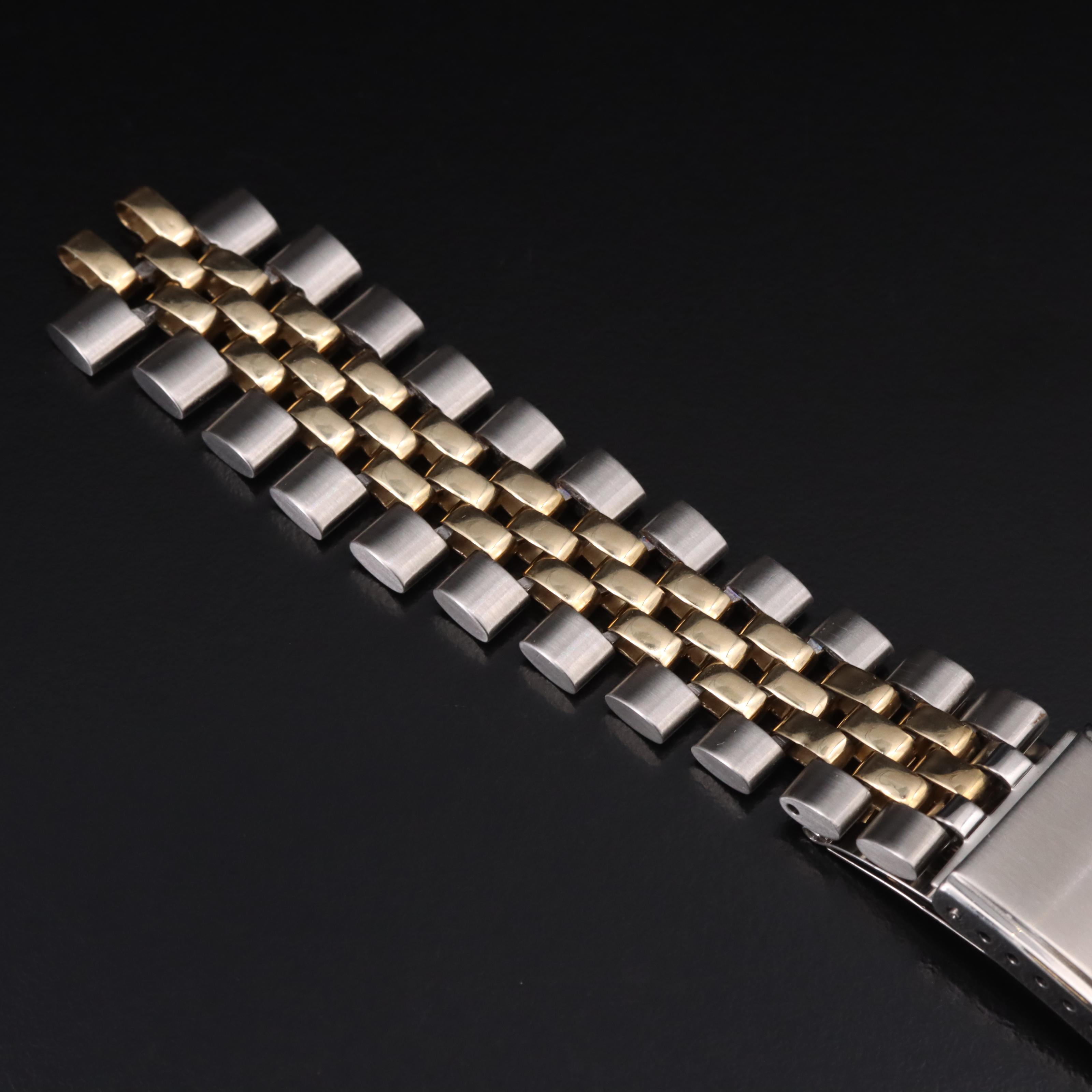 Rolex 14K and Stainless Steel Jubilee Bracelet