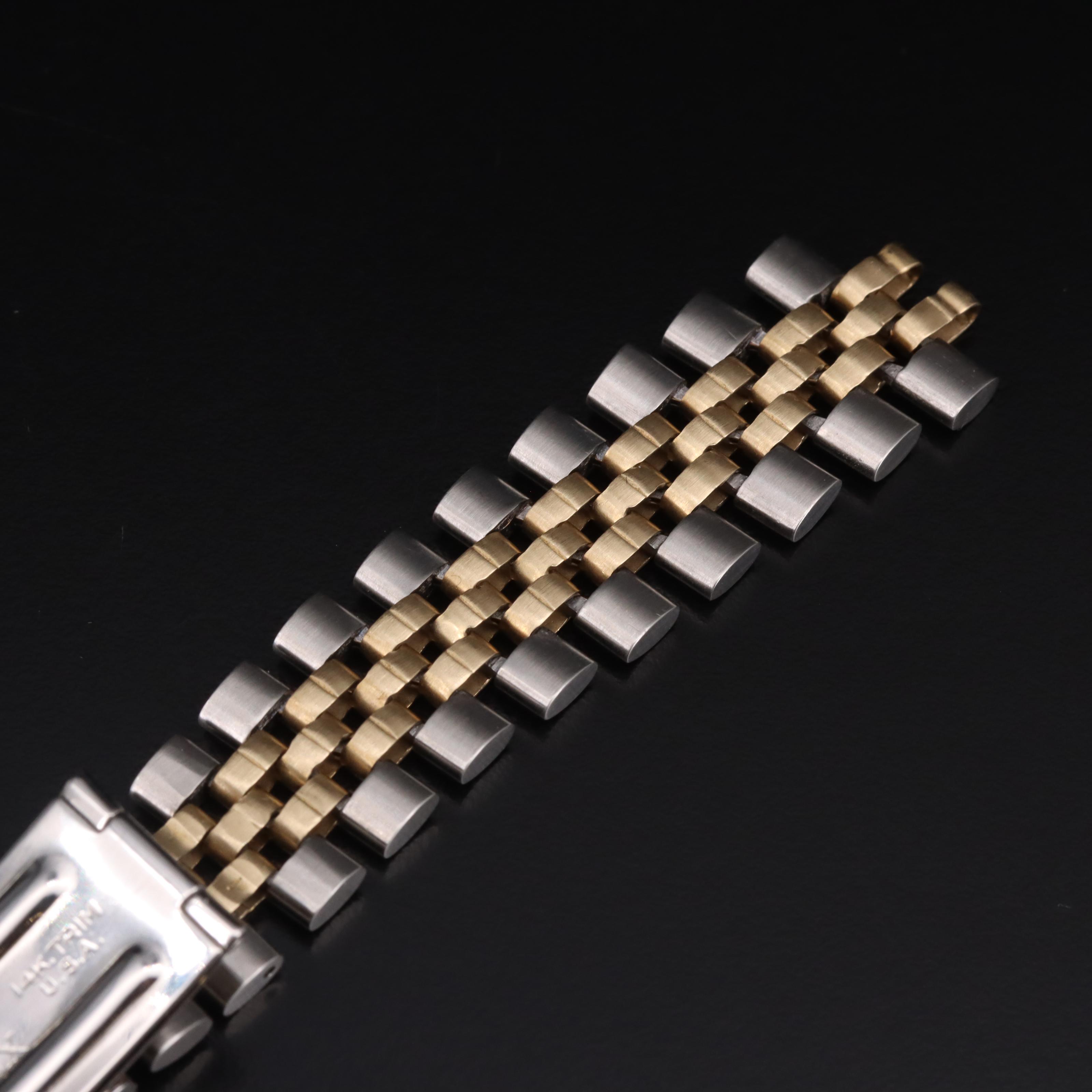 Rolex 14K and Stainless Steel Jubilee Bracelet
