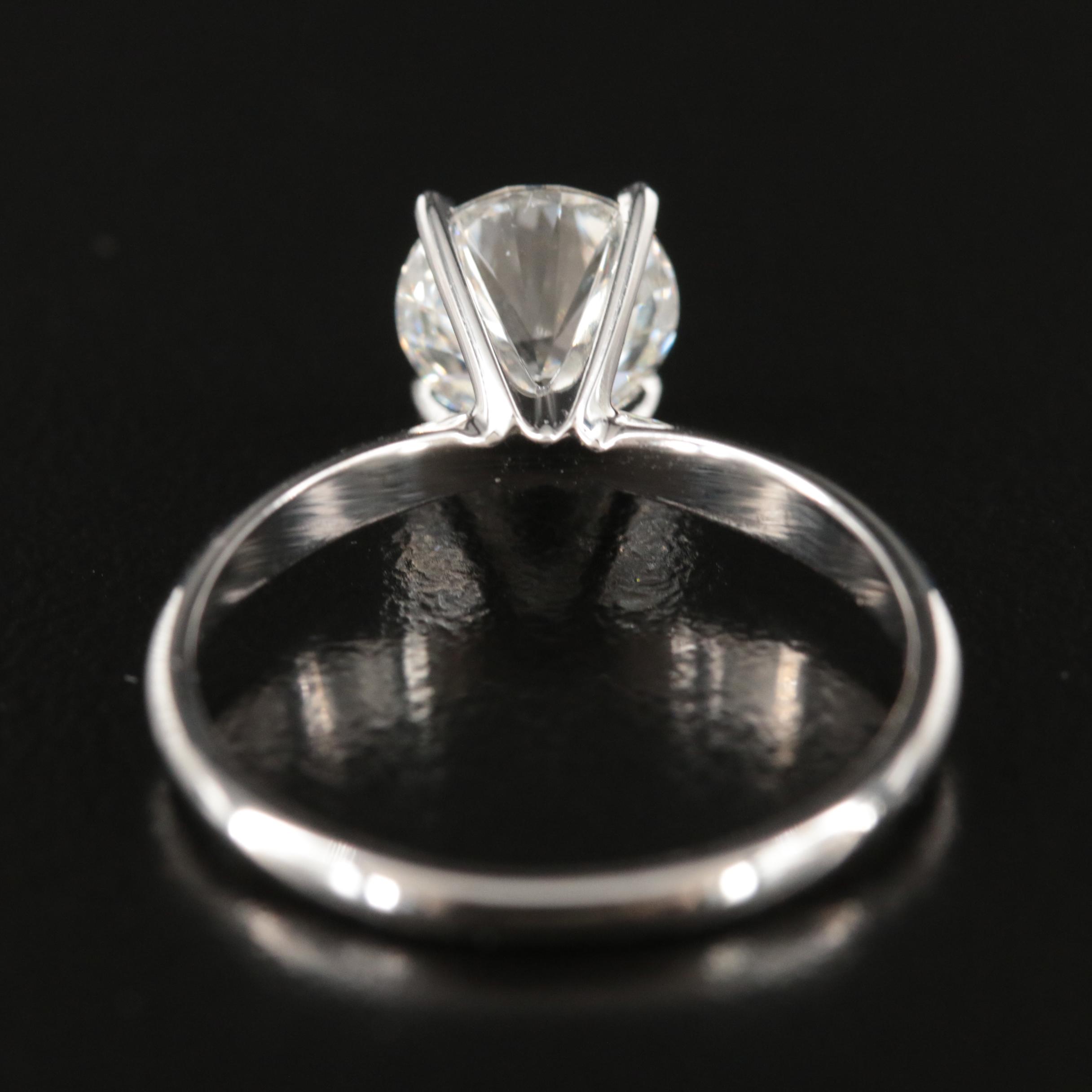 14K 1.53 CT Lab Grown Diamond Ring