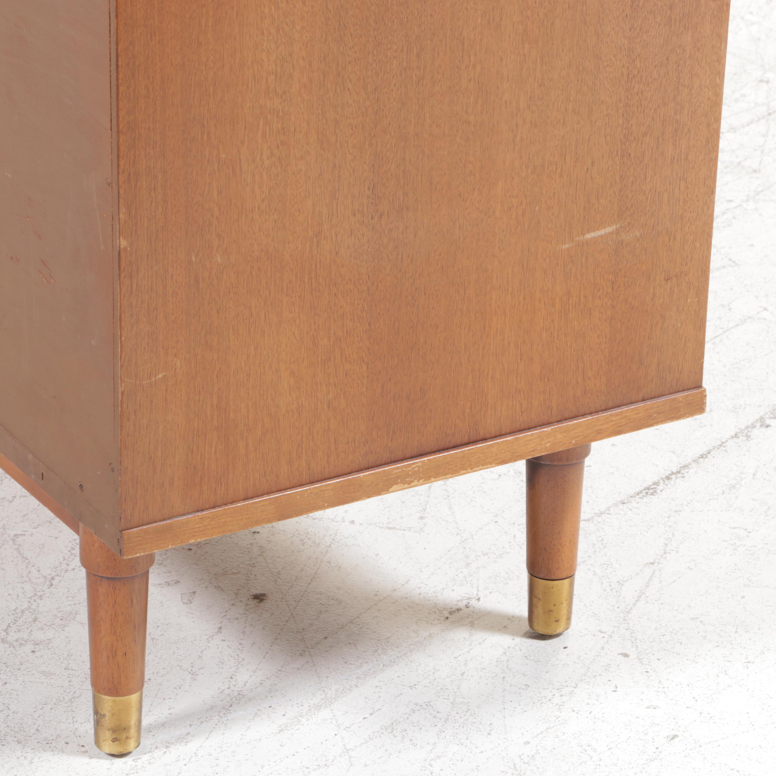 Drexel Mid Century Modern Hardwood Eight-Drawer Dresser