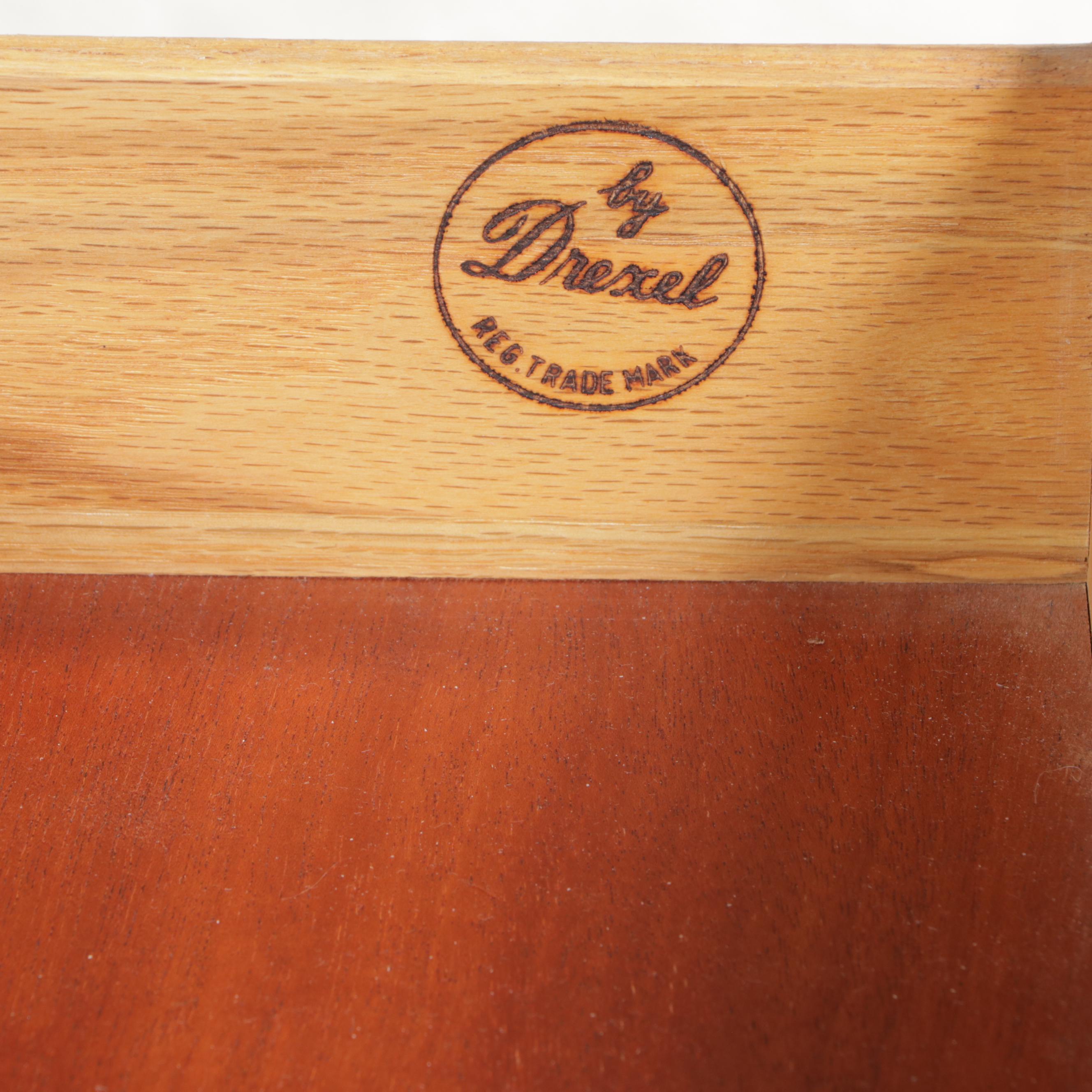 Drexel Mid Century Modern Hardwood Eight-Drawer Dresser